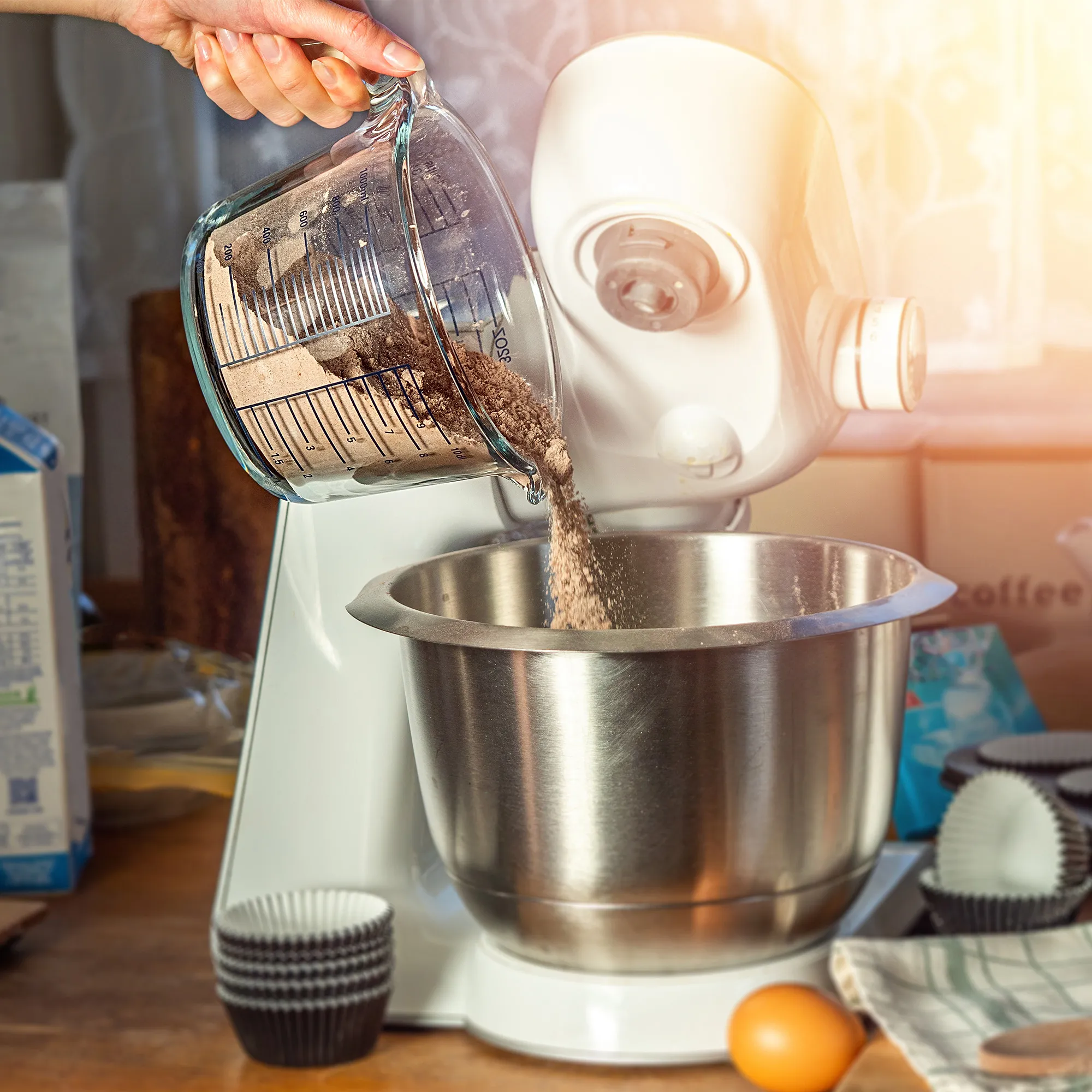 Autol 500 ml stiklinis matavimo puodelis su gradacija