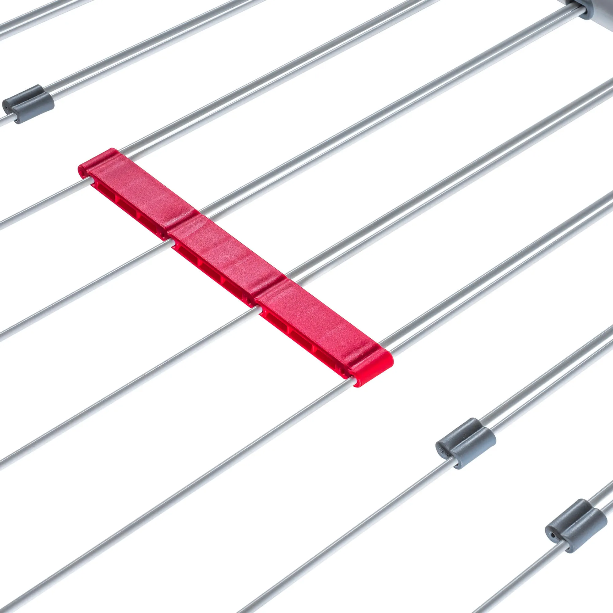 Teleskopinė pastatoma drabužių džiovyklė, pilka, 110–196 cm