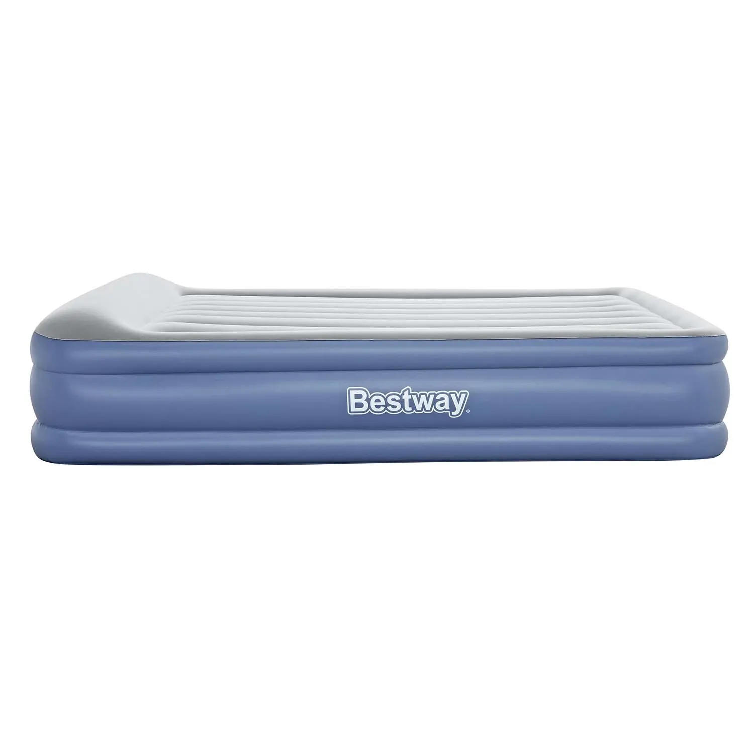 Pripučiamas čiužinys 203x152x46 cm su įmontuotu elektriniu siurbliu Bestway 67630 - nuotrauka 1