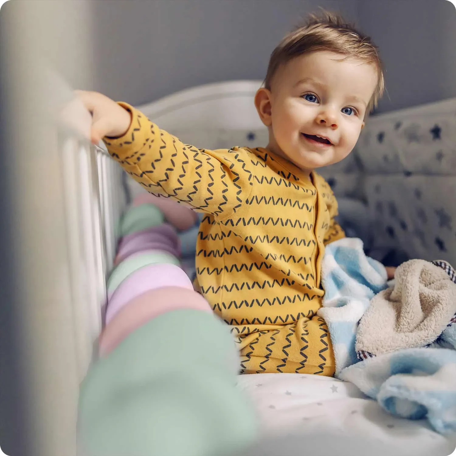 „Ricokids“ 3 m lovelės užtiesalas – mėtinės-rožinės-violetinės spalvos - nuotrauka 1