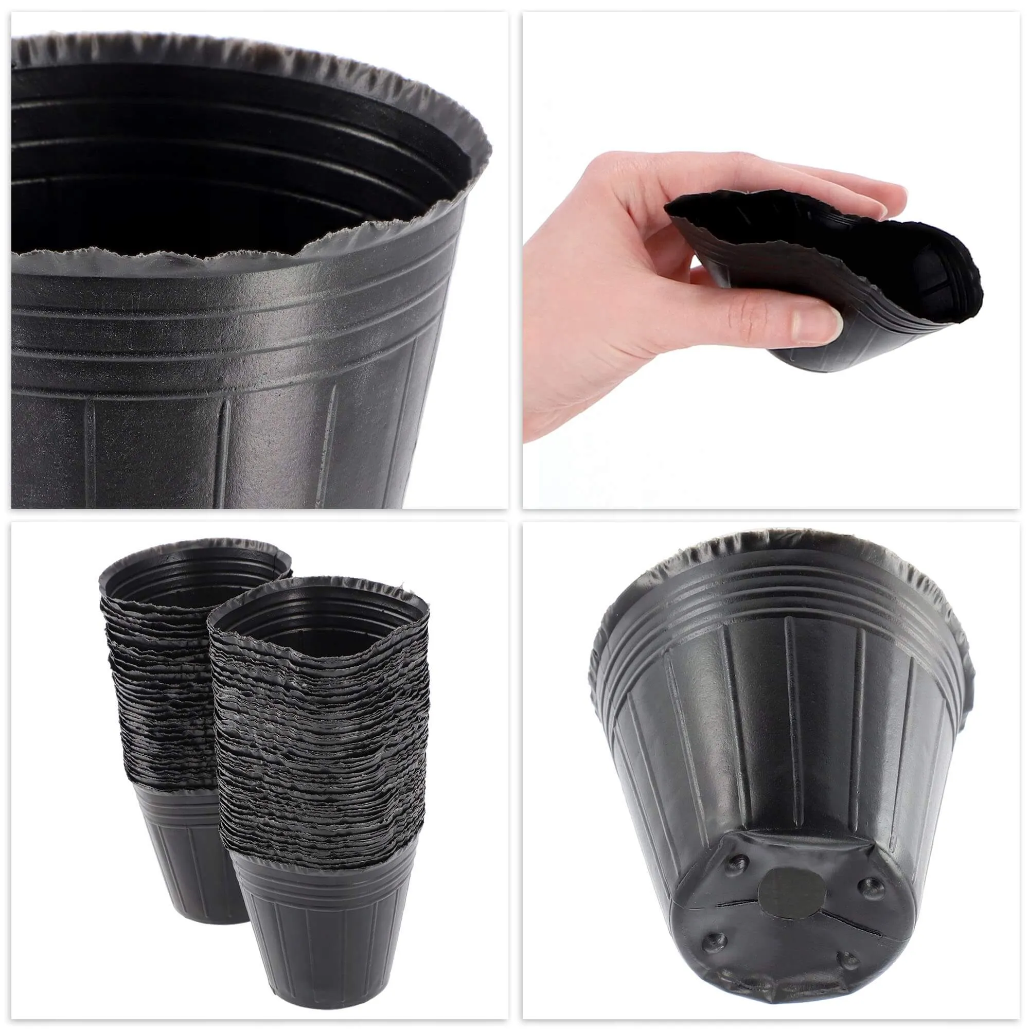 Daigų vazonėliai 7 x 7 cm + 9 x 8 cm, 200 vnt.