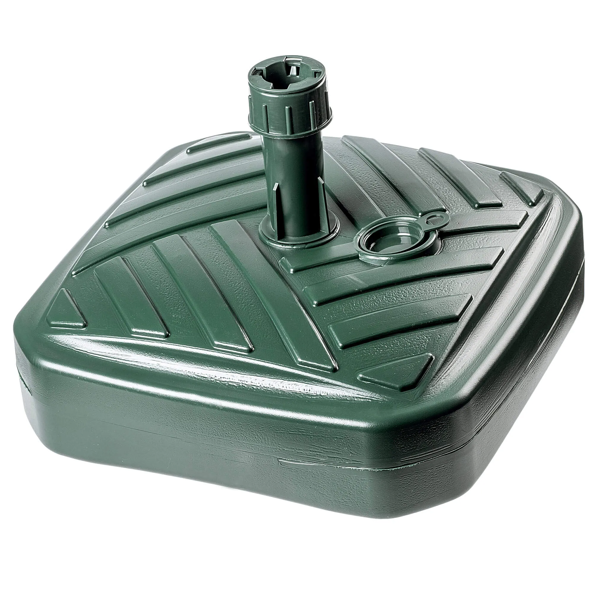 „Solero“ sodo skėčio pagrindas su juostelėmis, kvadratinis, žalias