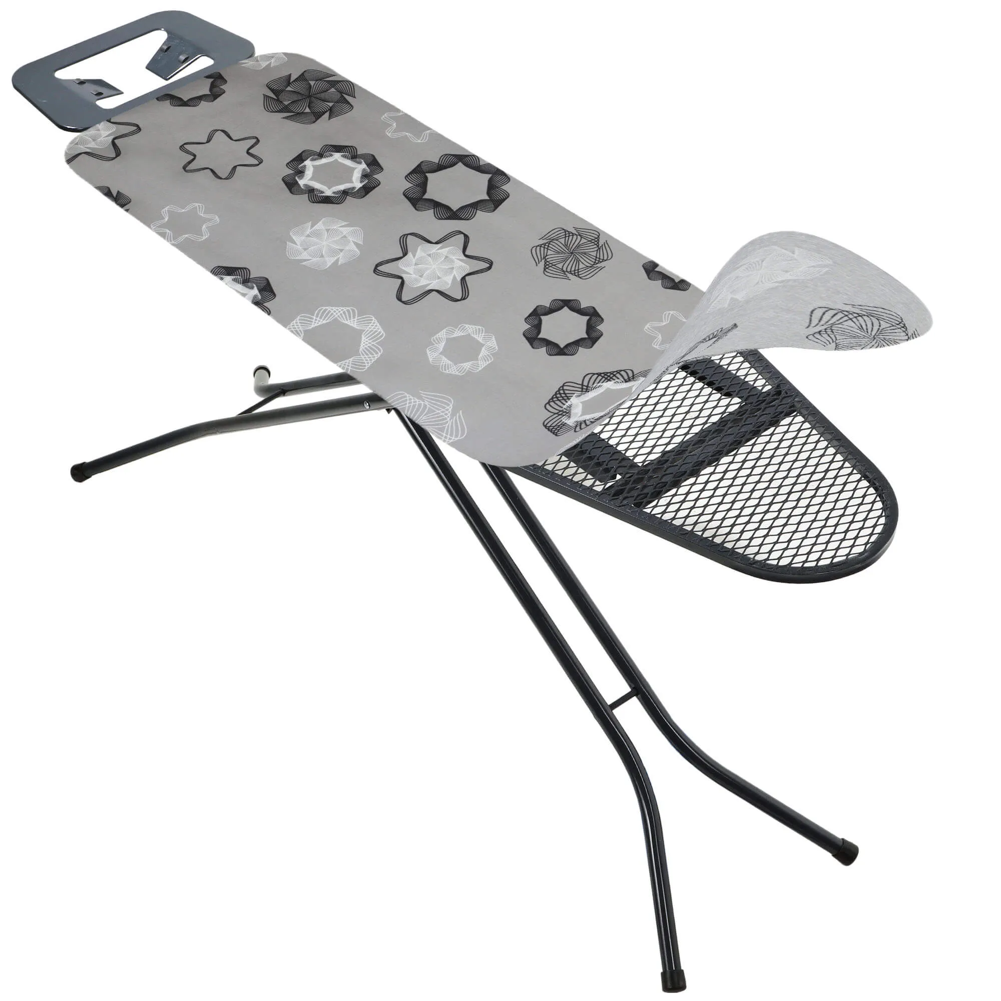 „Etoto“ lyginimo lentos užvalkalas, 120 x 38 cm, ištemptas geometrinis raštas