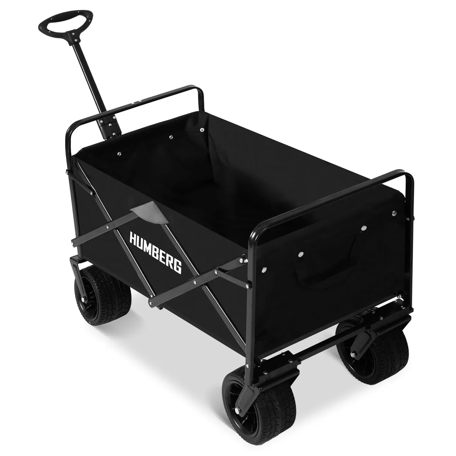 Sulankstomas transportavimo vežimėlis 100l Humberg HM-512 - nuotrauka 1