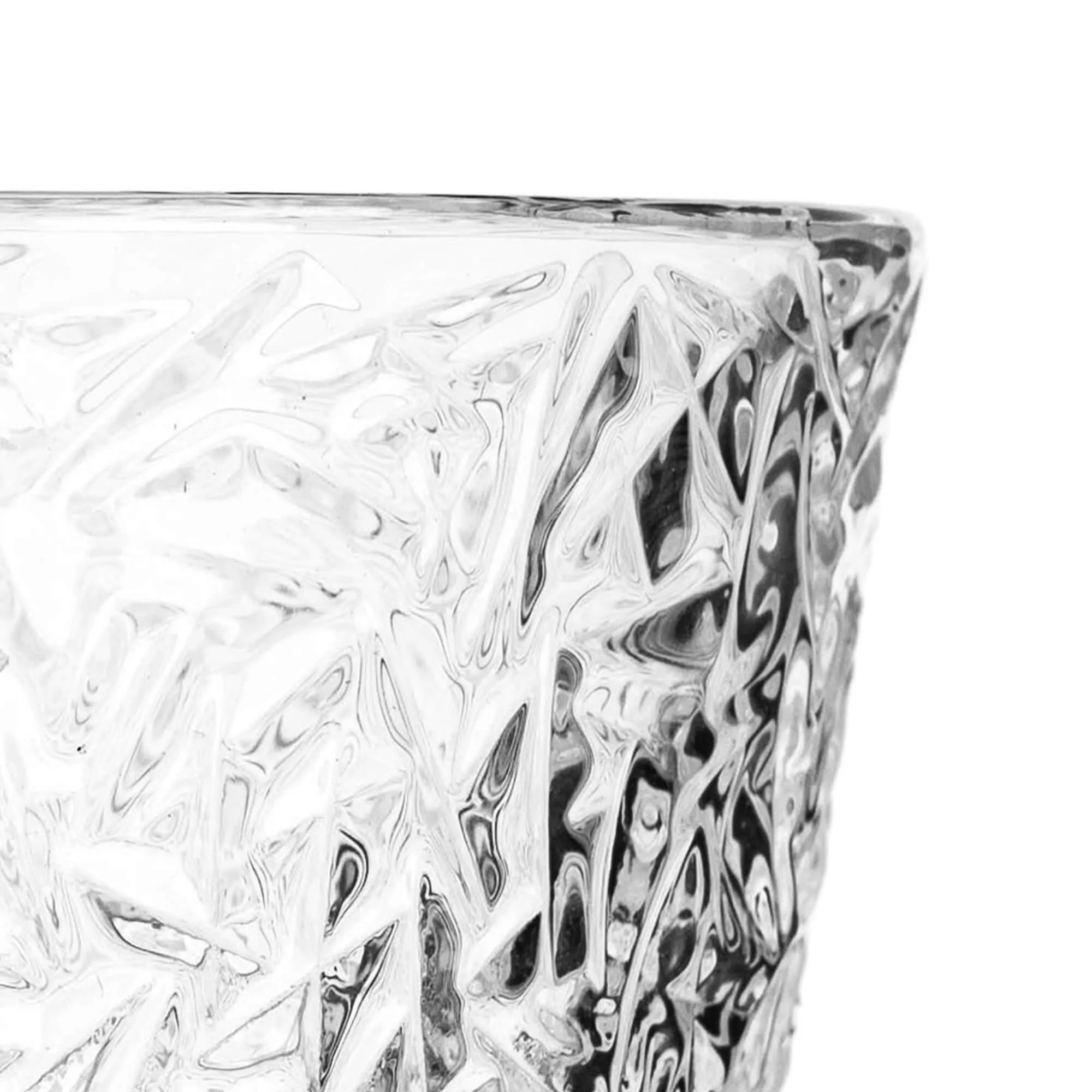 „Torza“ ledų indeliai 290 ml be kojelės, su ledo raštu, 6 vnt.