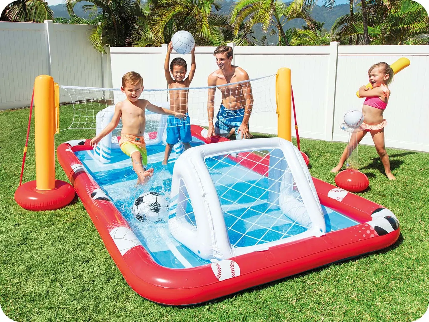 Intex 57147 sporto arenos žaidimų aikštelė - nuotrauka 1