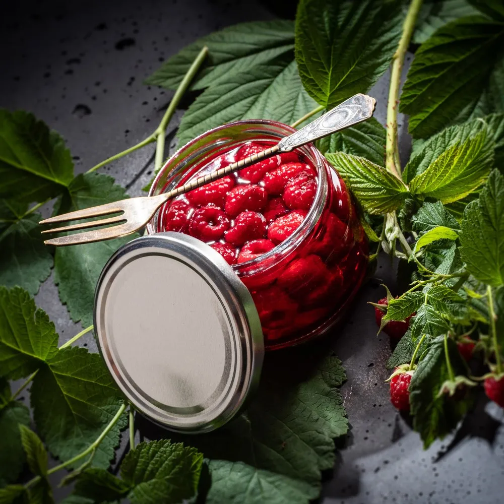 Denia konservavimo stiklainiai 250 ml, 10 vnt., 82 mm + baltas dangtelis