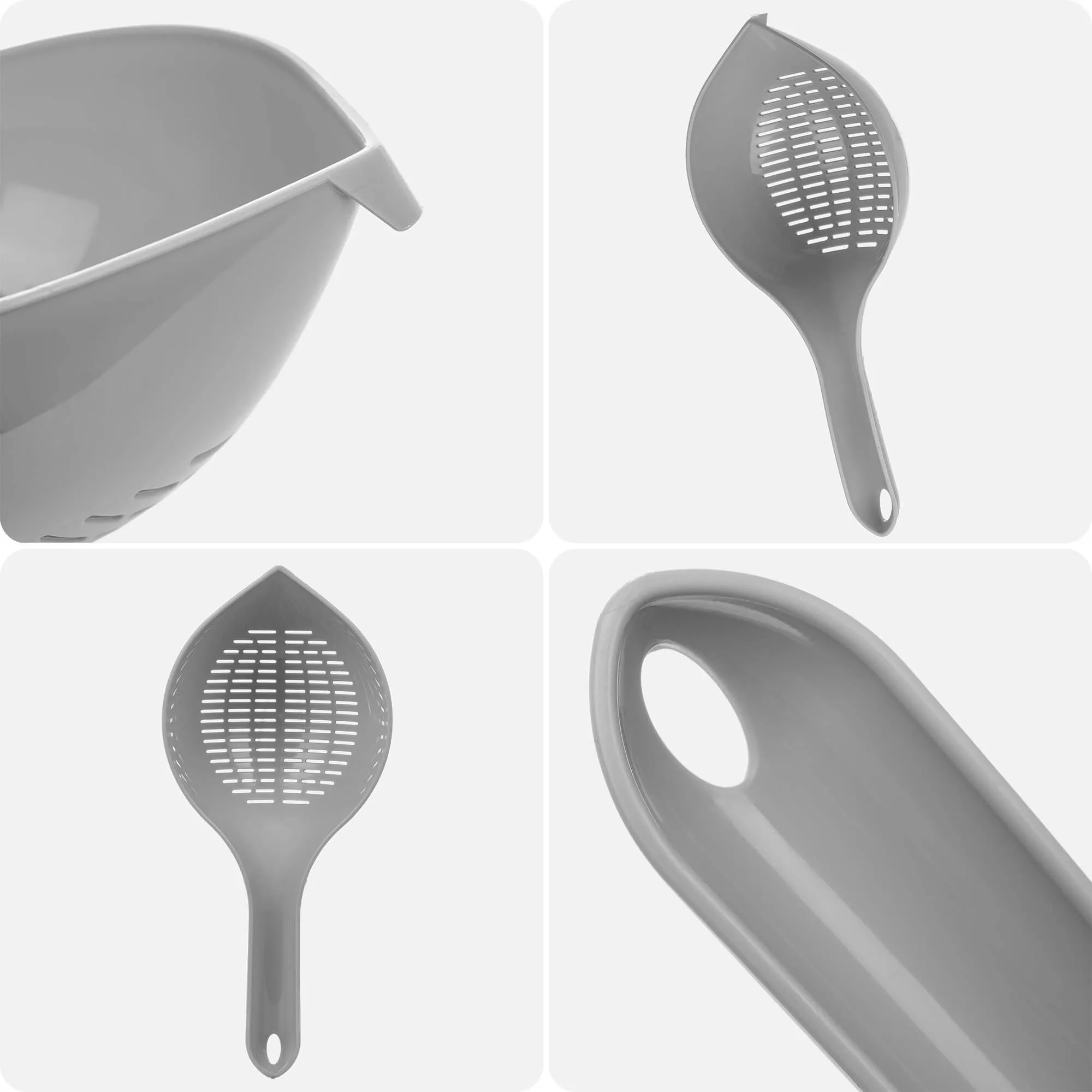 Ariola kiaurasamtis 32,5 x 14,5 cm pilkas