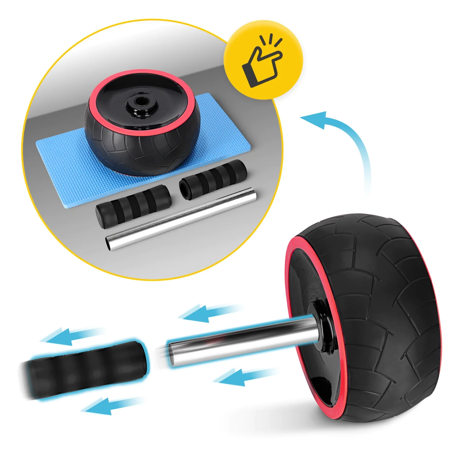 AB WHEEL XL pilvo preso pratimų ratas