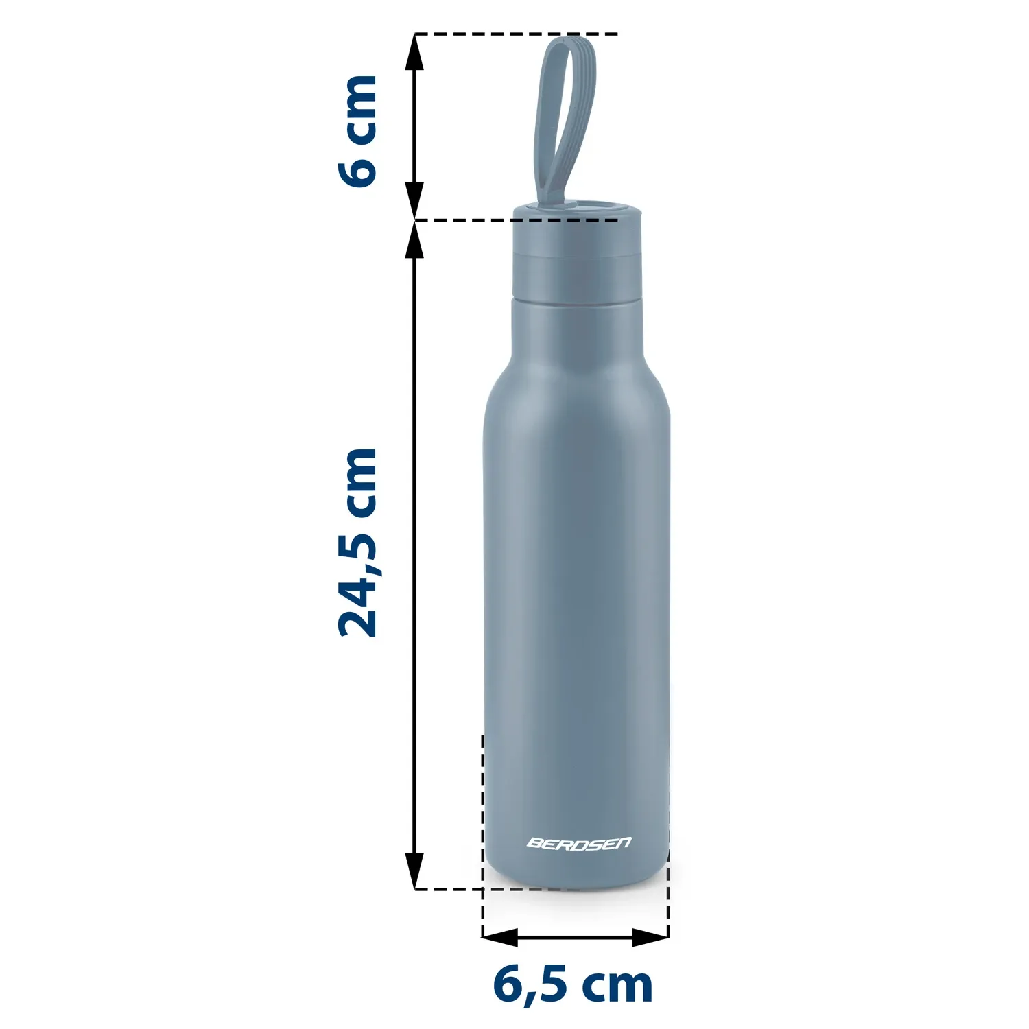 Vakuuminis termosas 500 ml BD-787 tamsiai mėlynas - nuotrauka 1