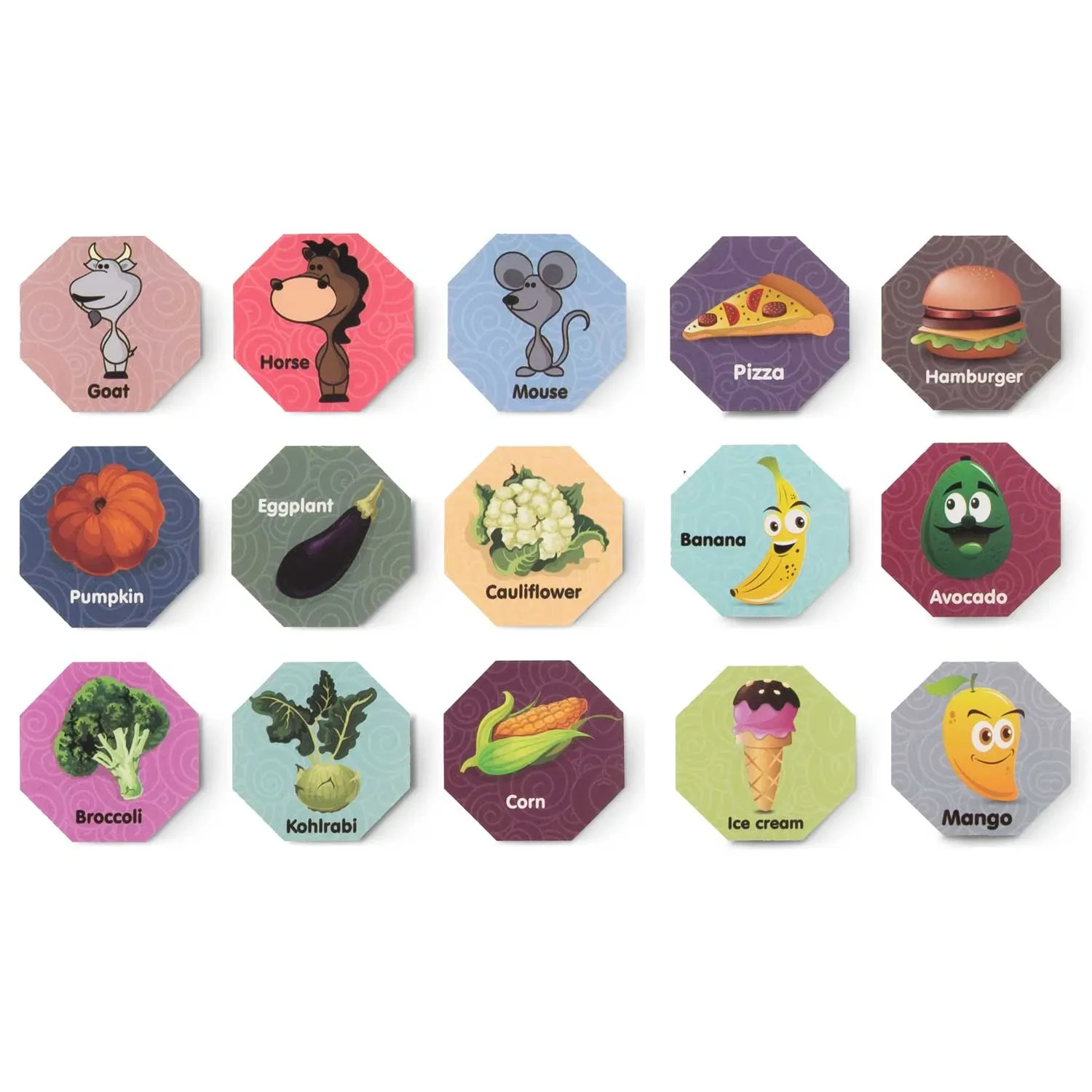 Magnetiniai kaladėlės su šviesa RK-763 Ricokids - nuotrauka 1