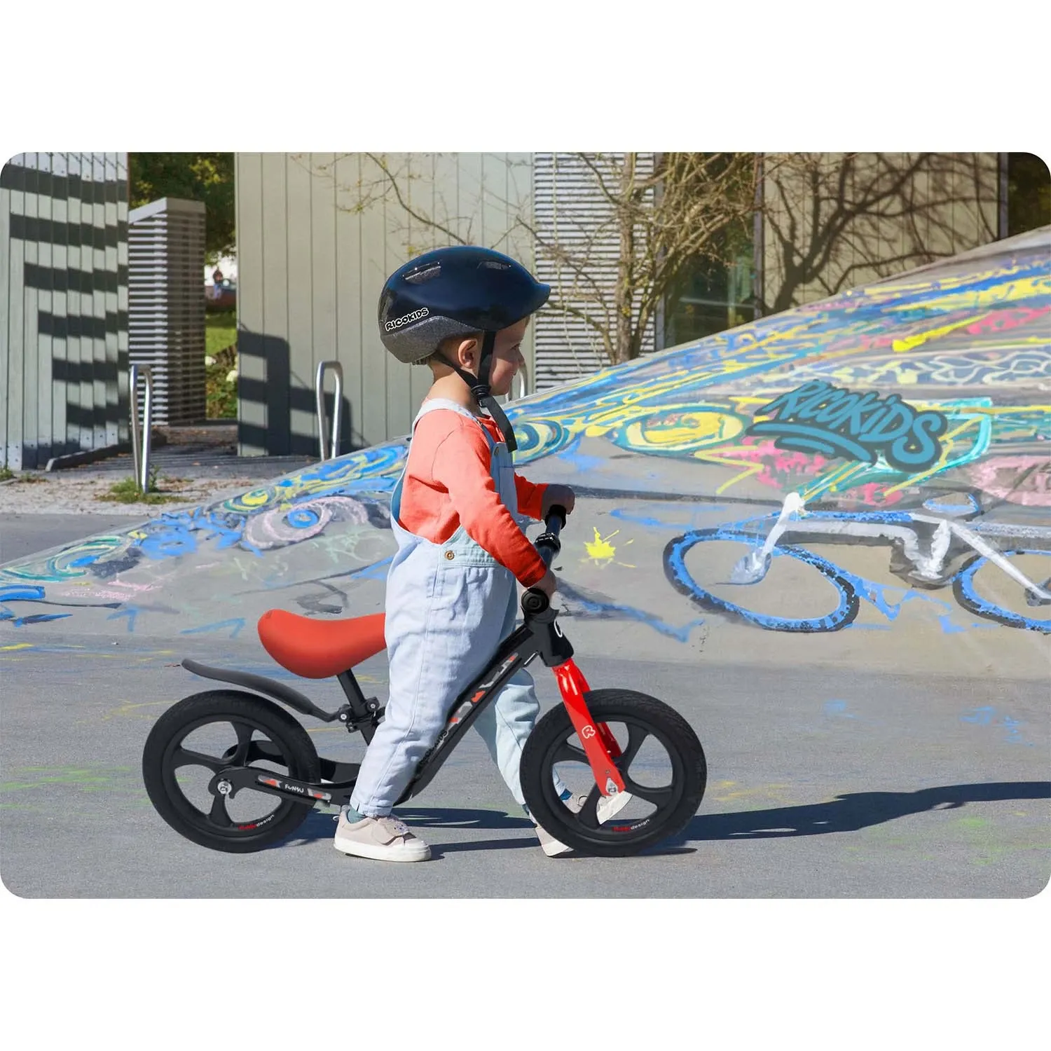 Ricokids FUNNU balansinis dviratis vaikams - nuotrauka 1