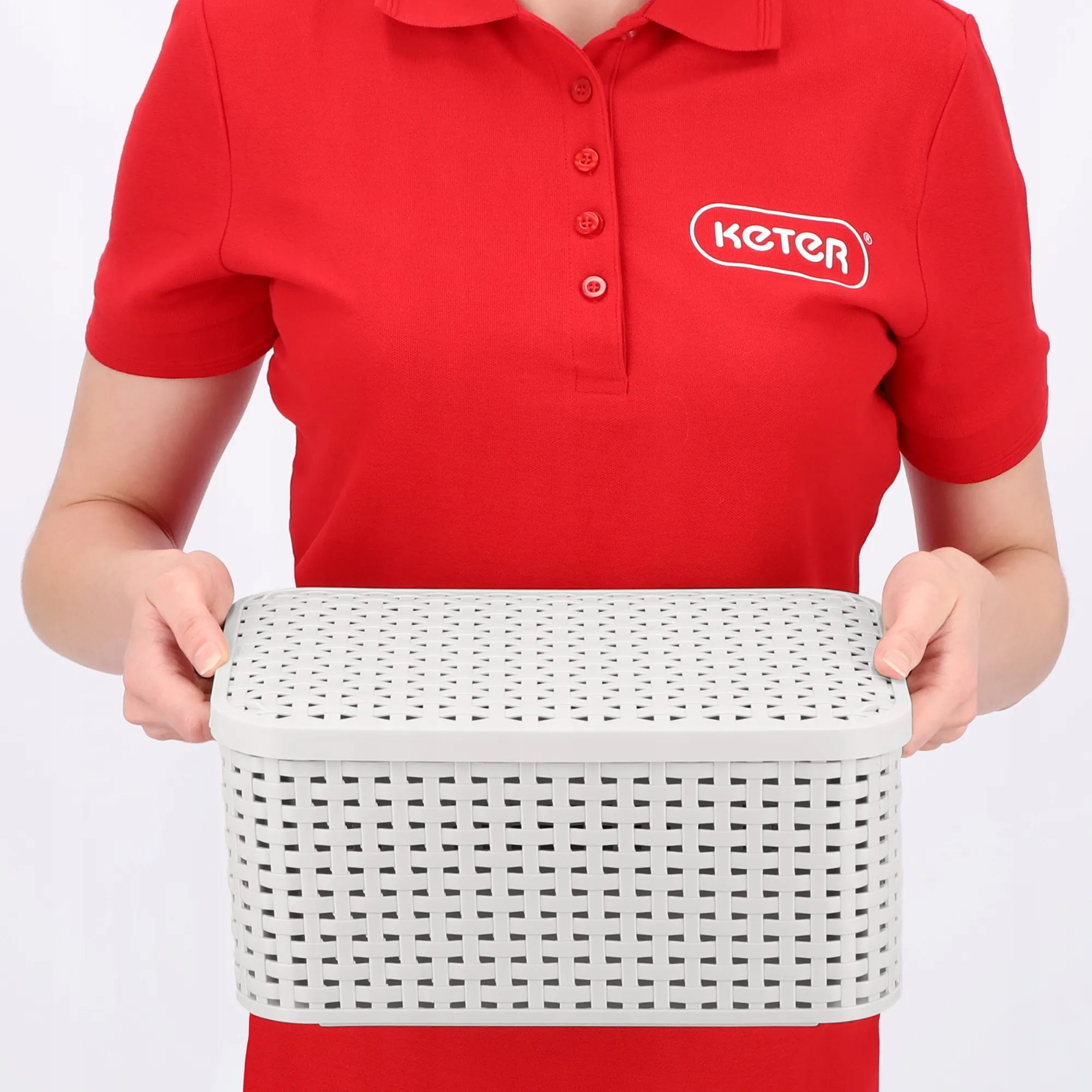 „Curver Style“ 6 l laikymo indas su dangčiu, pilkas