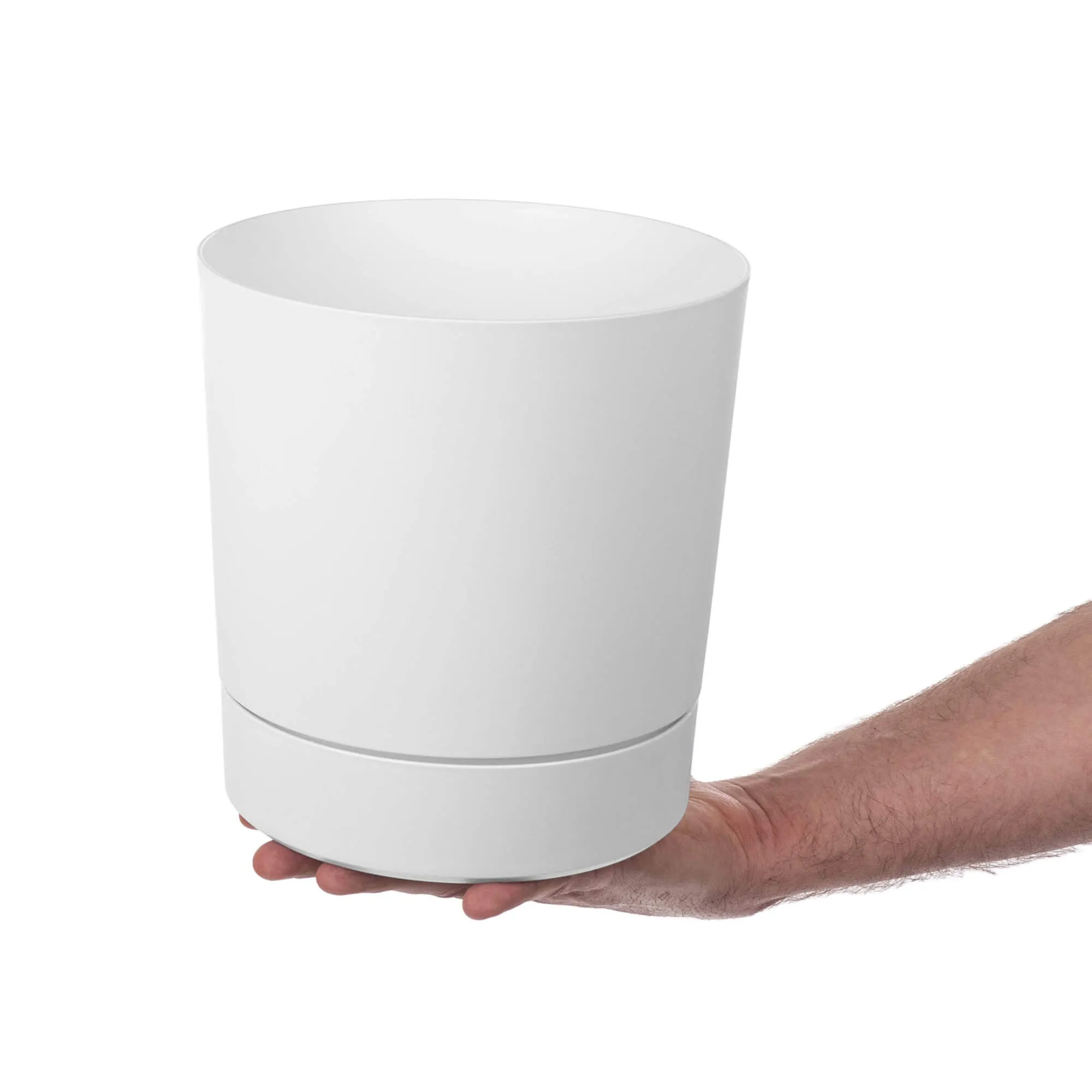 Verri vazonas su lėkštute