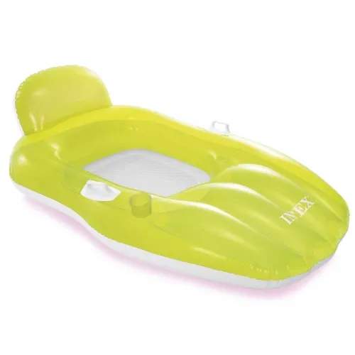 Plaukimo čiužinys 163 x 104 cm INTEX žalias - nuotrauka 1