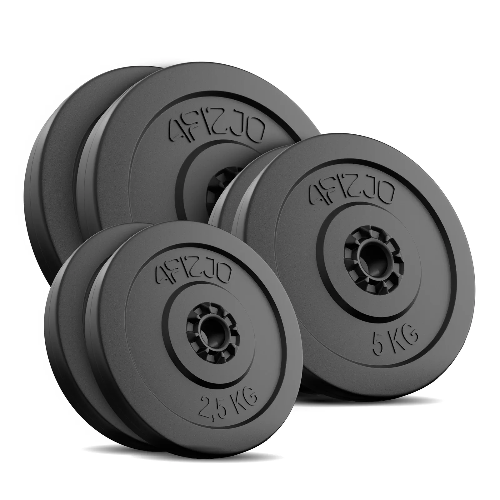 Bituminių svarelių rinkinys: 2 x 10 kg