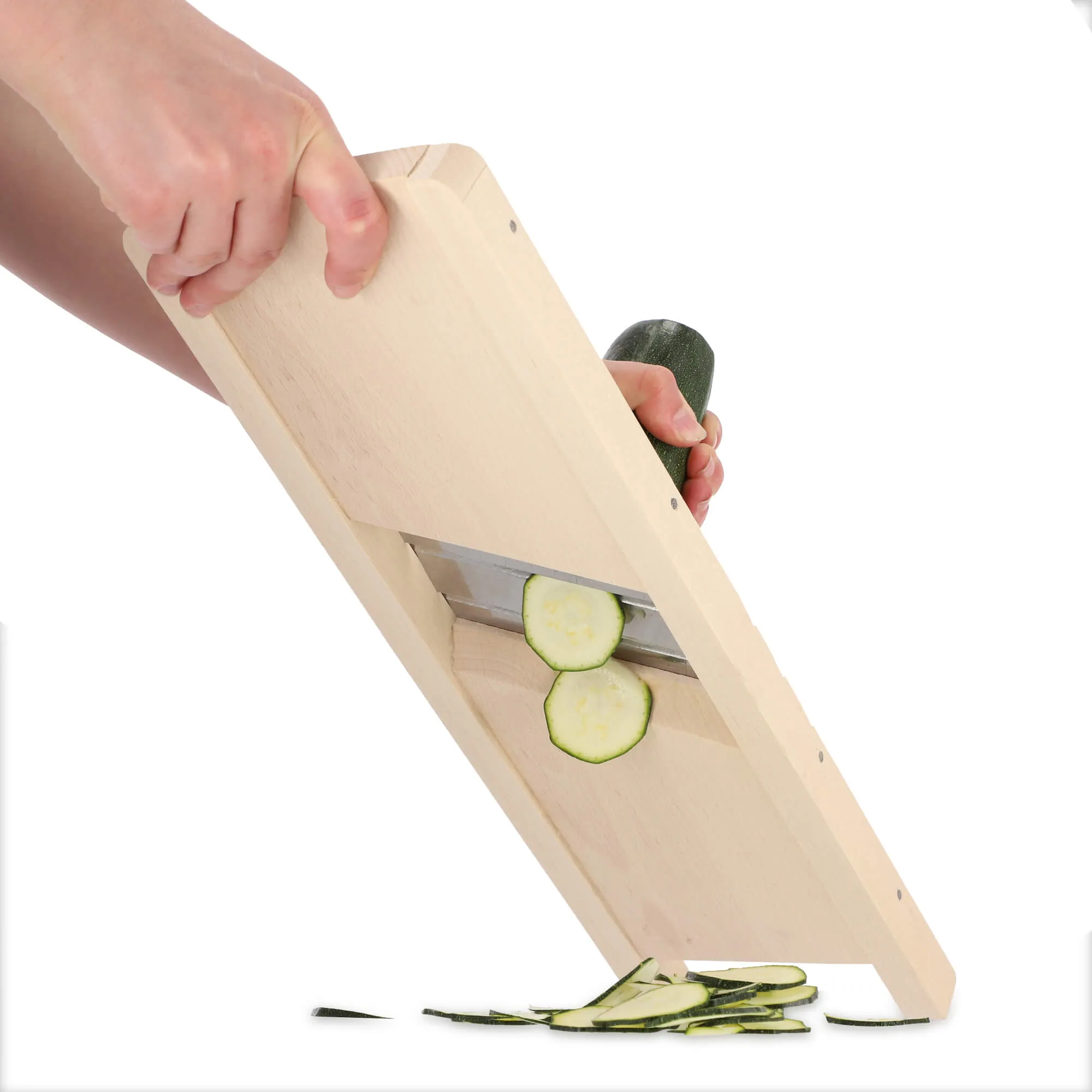 Cavalle medinis daržovių smulkintuvas, 3 ašmenys