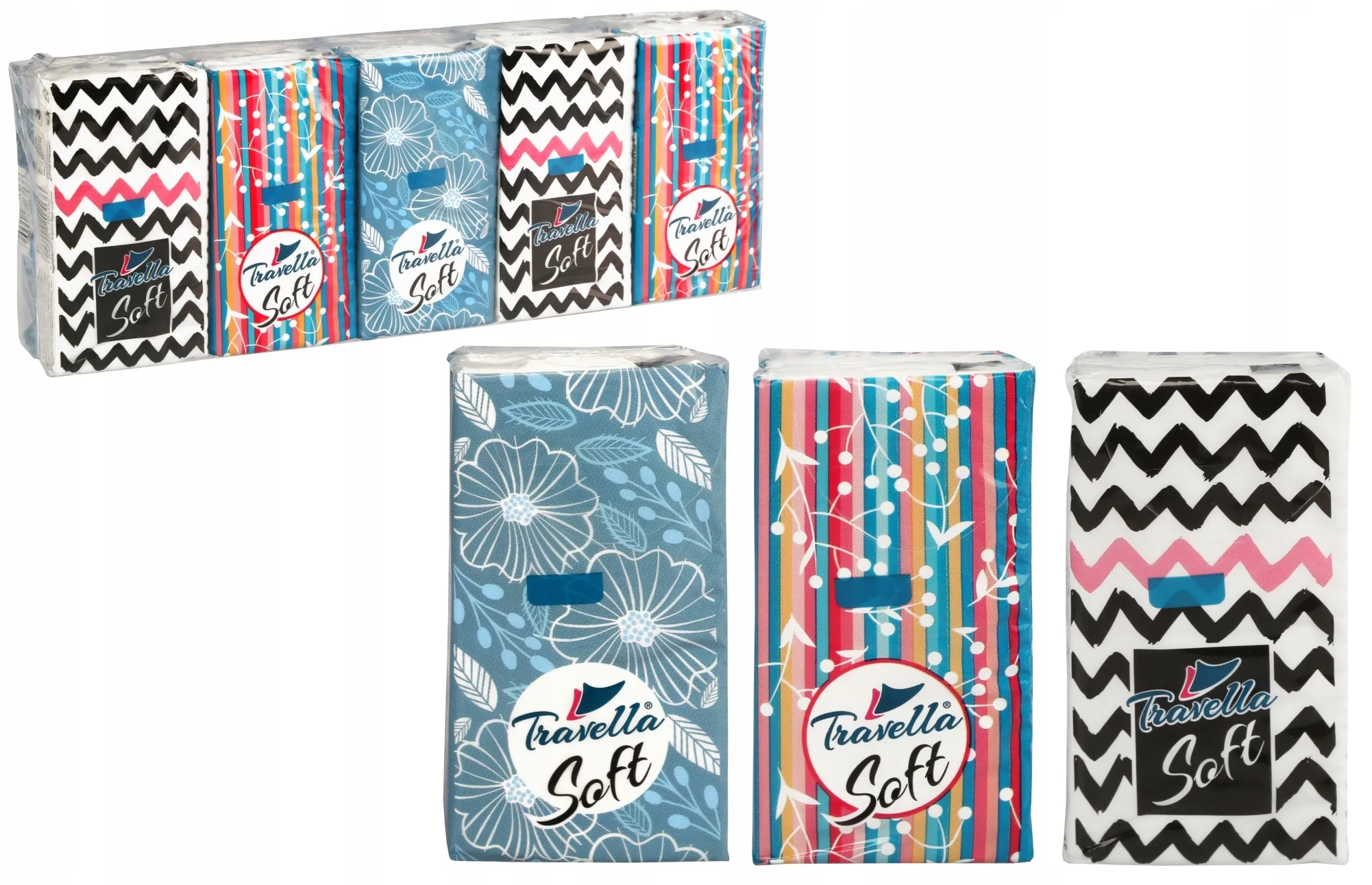 Kišeninės servetėlės 10 x 10 vnt.