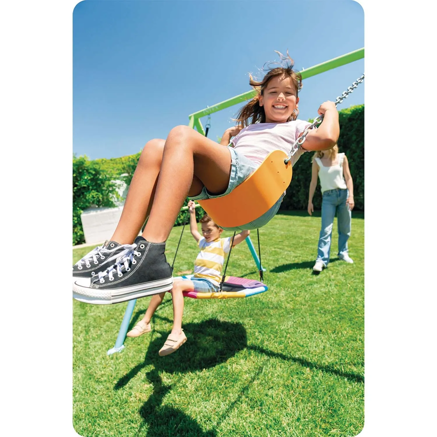 Intex 44125 „Stork%27s Nest“ žaidimų aikštelės sūpynės - nuotrauka 1
