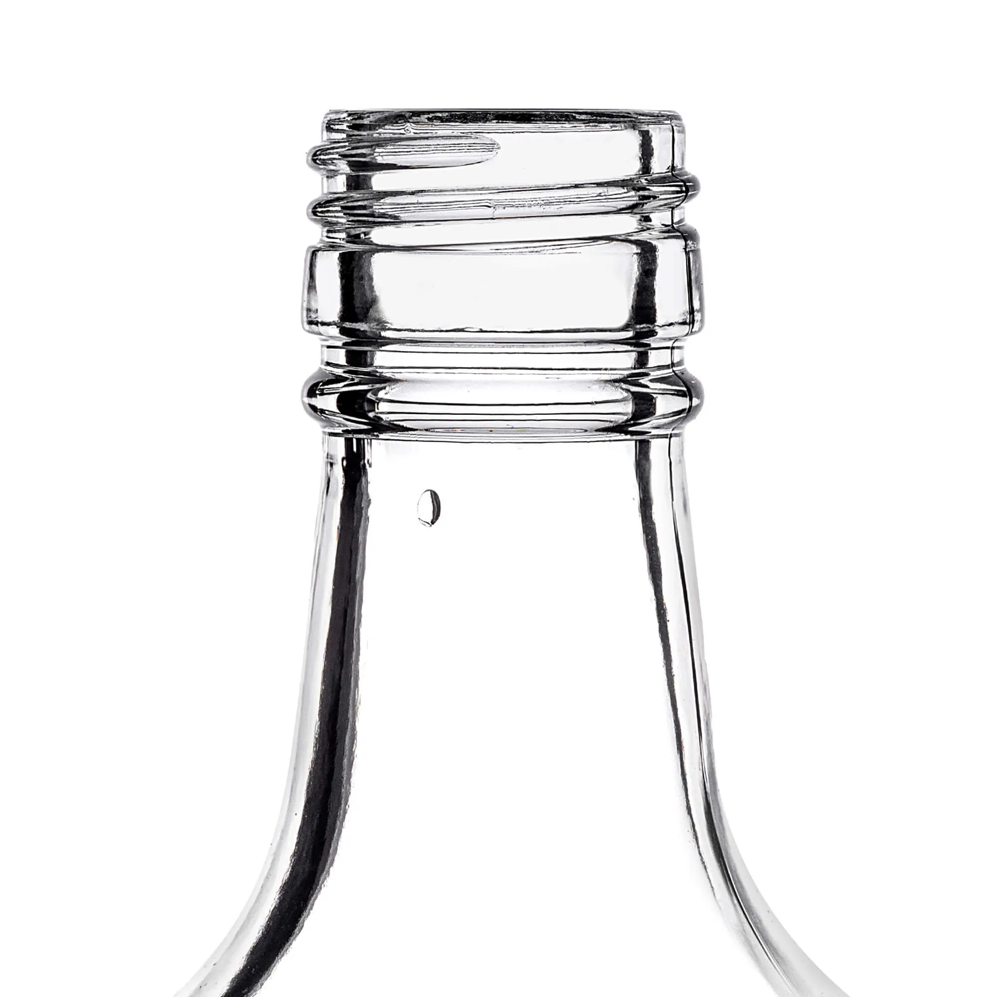 Faenza stikliniai tinktūros buteliukai 250 ml su ilgu raudonu dangteliu, 10 vnt.