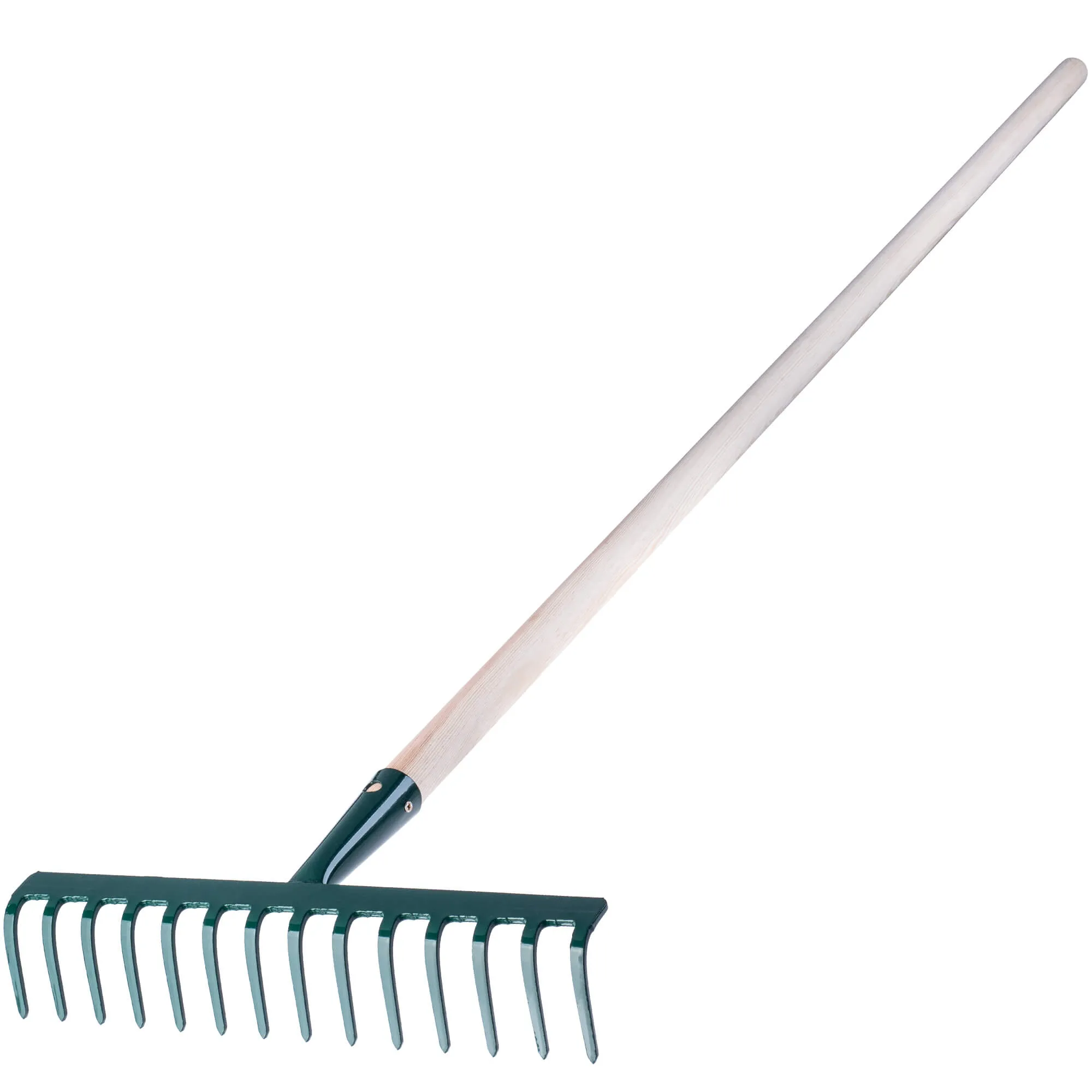 Vagen metalinis grėblys 138 x 35 cm, žalias