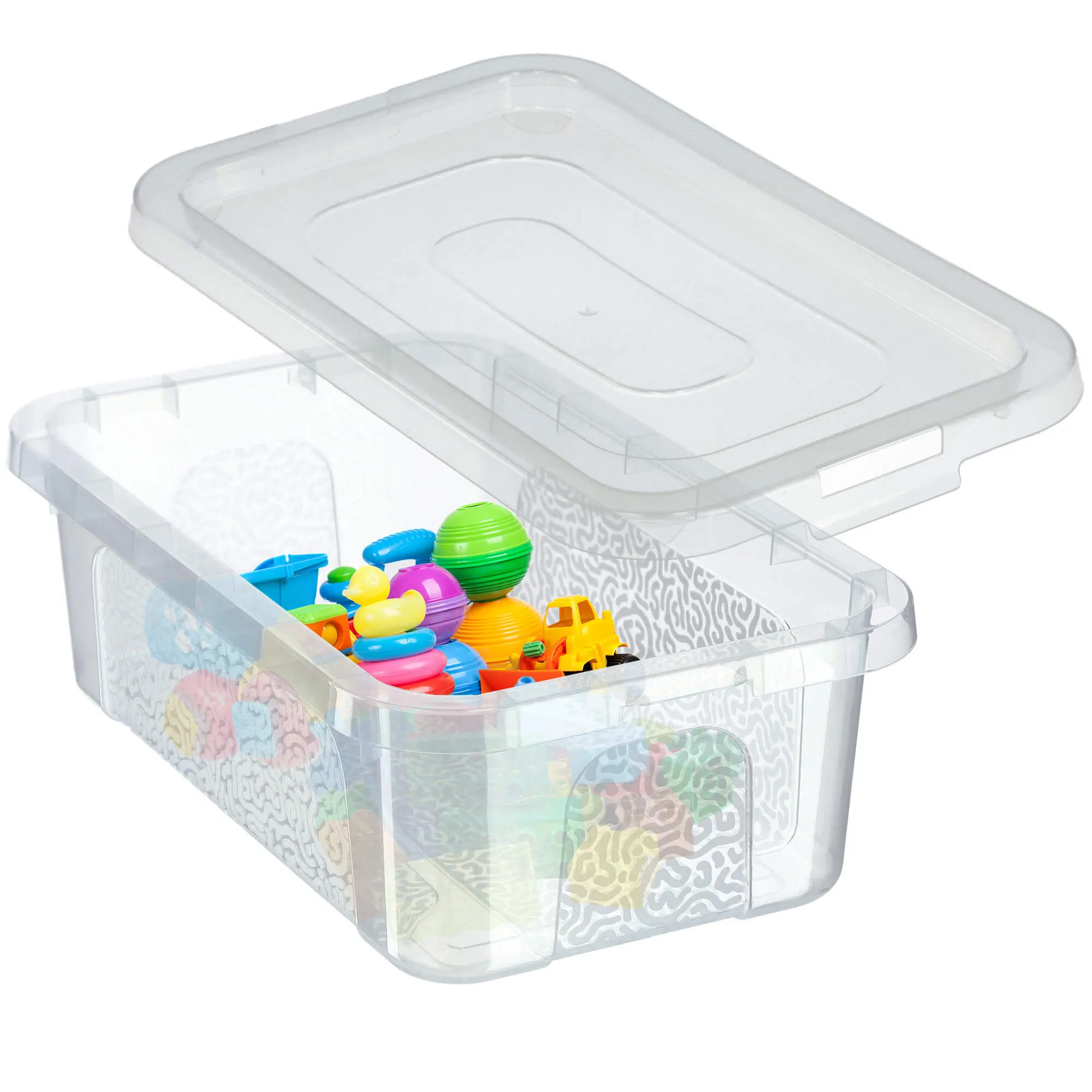 Dozza 4,5 l laikymo indas su dangteliu, bespalvis