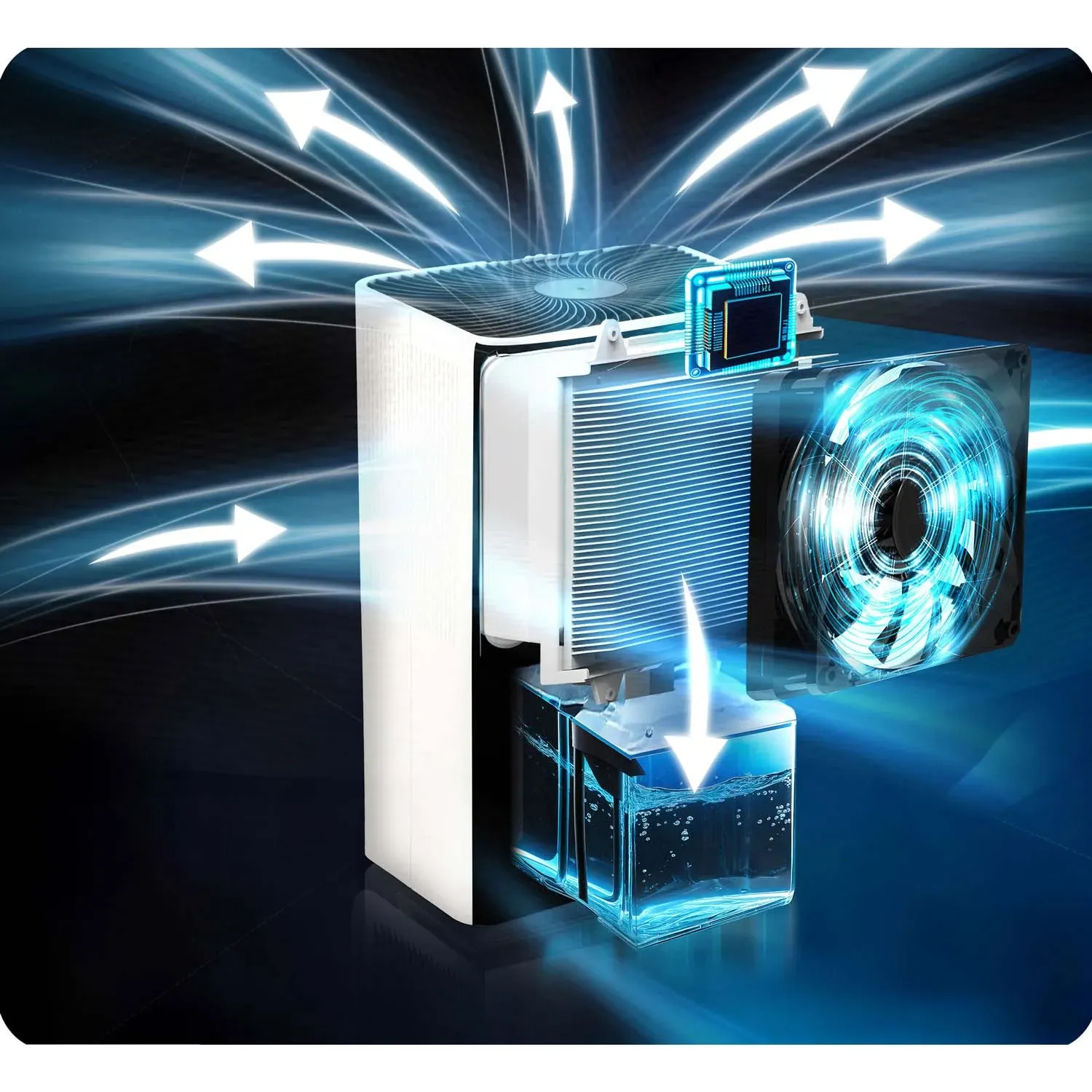 Berdsen BD-528 oro sausintuvas - drėgmės sugėriklis - nuotrauka 1