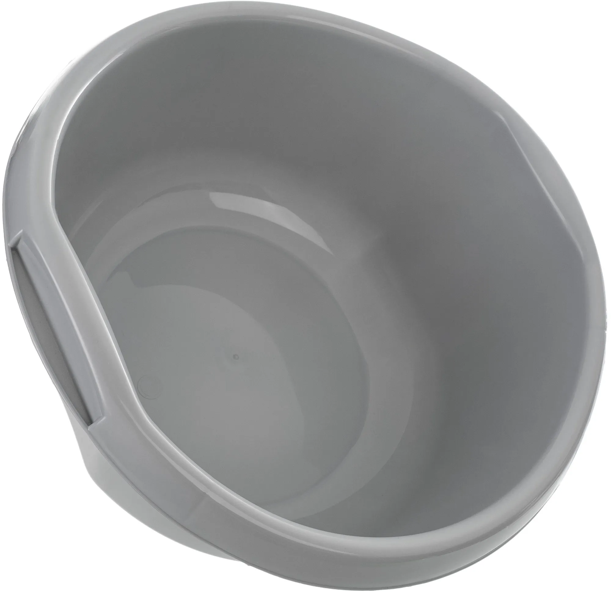 Treix 25 l plastikinis praustuvas su rankenomis, pilkas