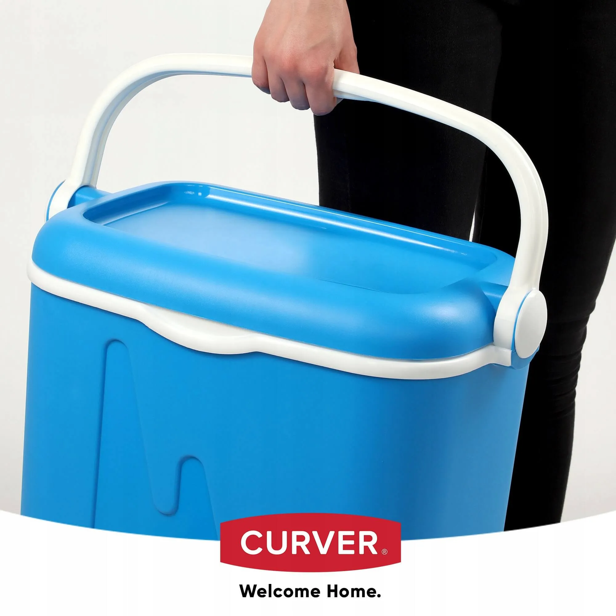 „Curver“ 32 l dviejų įdėklų aušintuvas, mėlynas