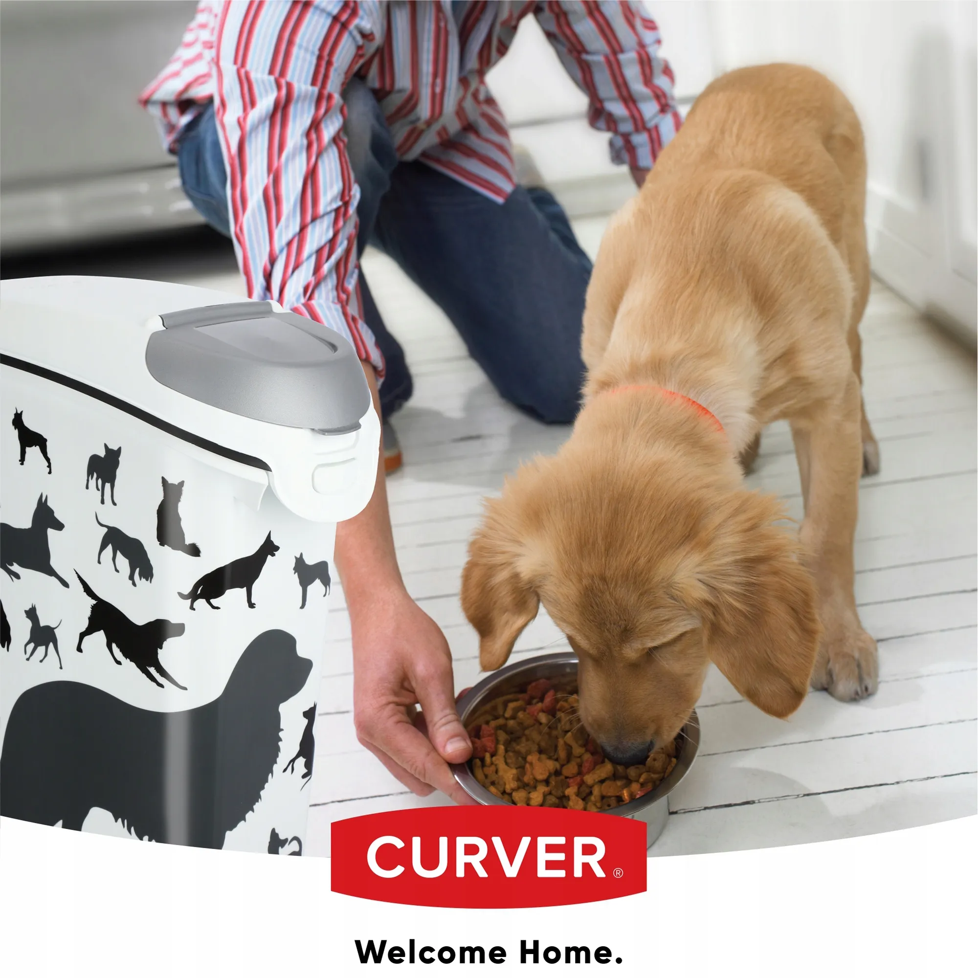 Curver Pet Life naminių gyvūnėlių maisto konteineris 10 kg