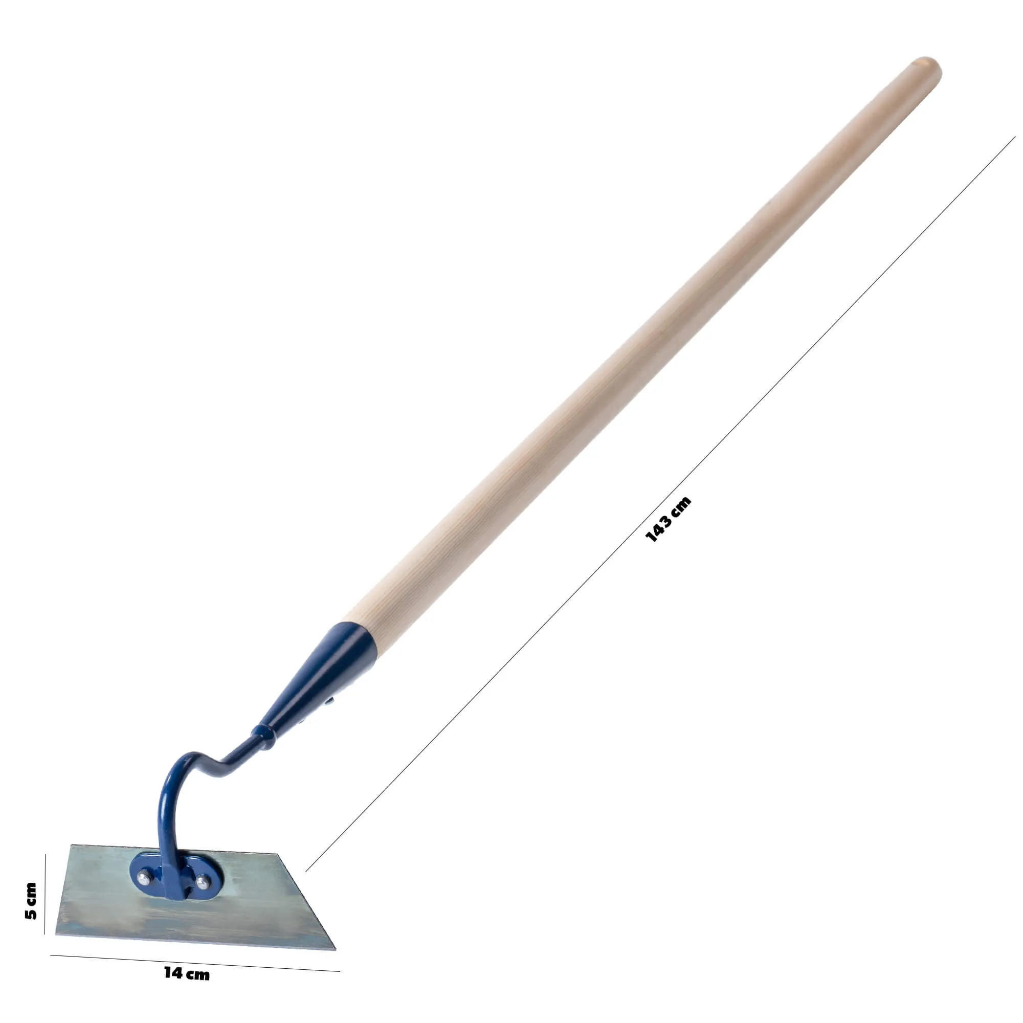 Doville metalinis kauptukas 143 x 14 cm, mėlynas