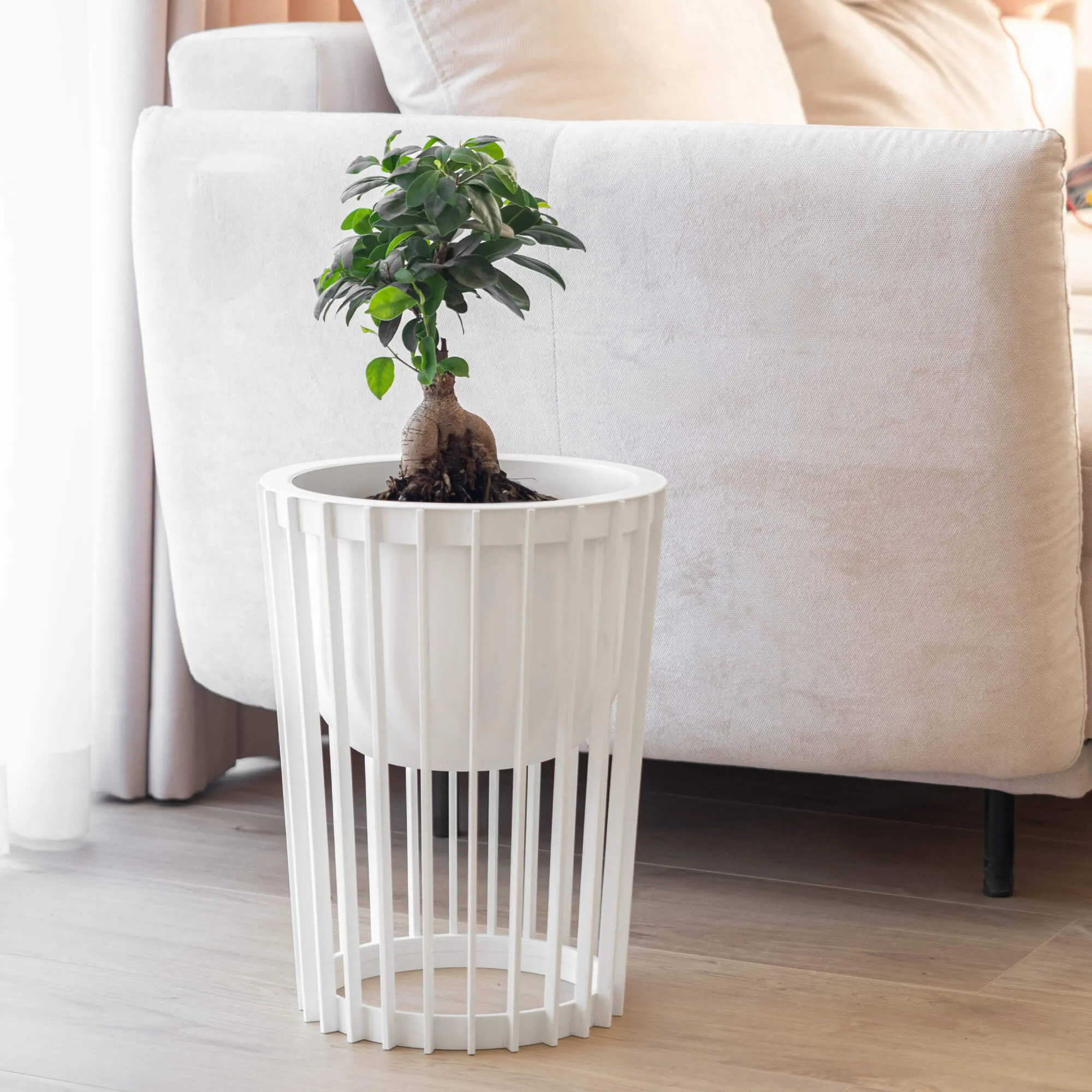 Aytre gėlių lysvės įdėklas 24 cm baltas