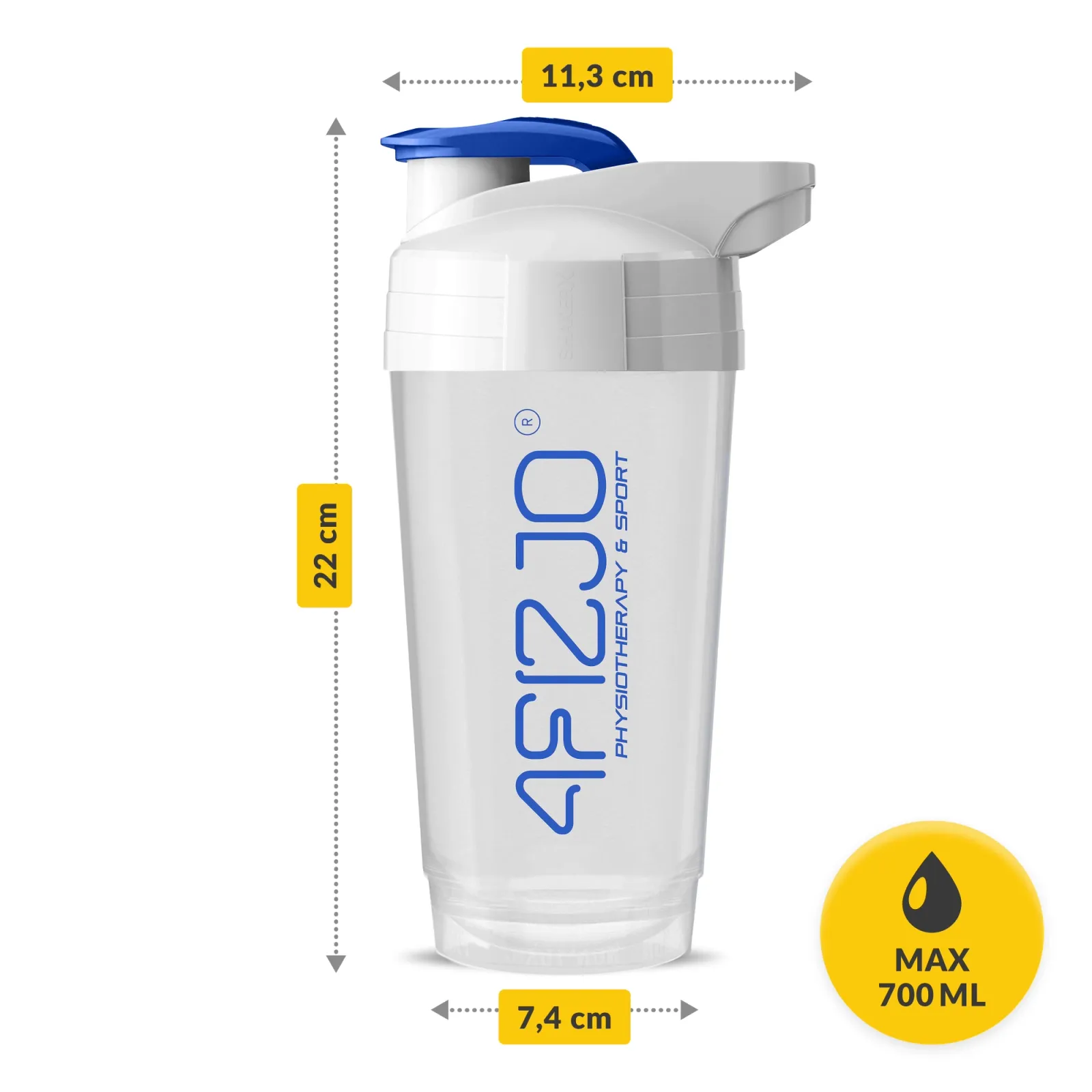 ULTRA sportinis maisto papildų plaktuvas 700 ml