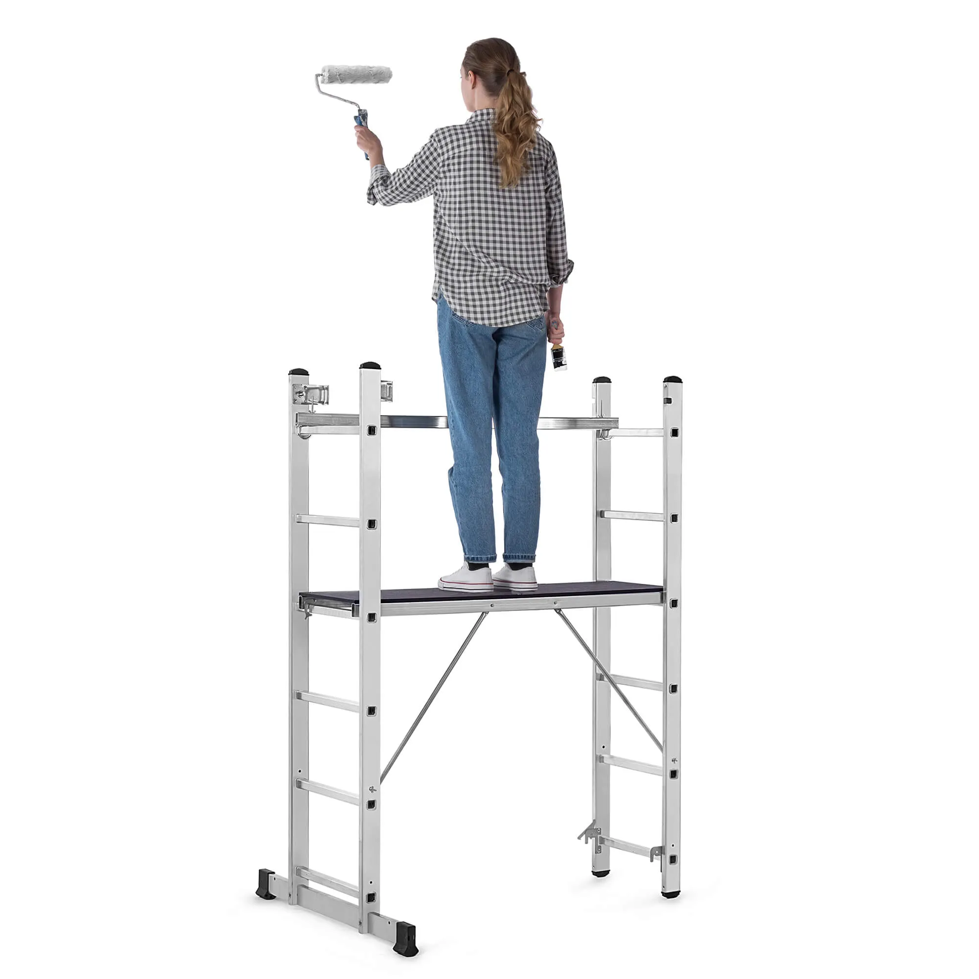 Vadans aliuminio kopėčių pastoliai 270 cm