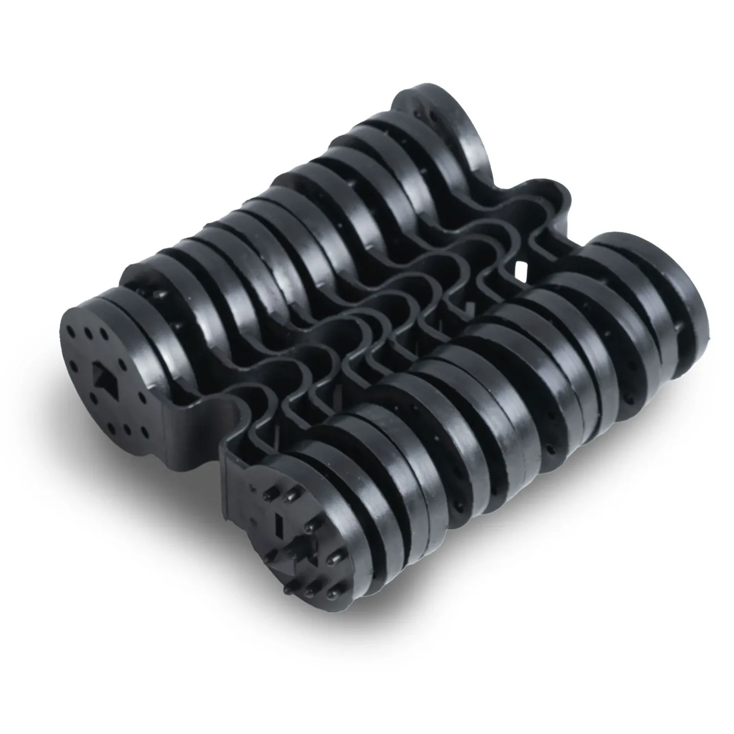 Tinklelis nuo šešėlių 1,5 x 25 m, 110 g/m2 + 50 spaustukų, žalias - nuotrauka 1