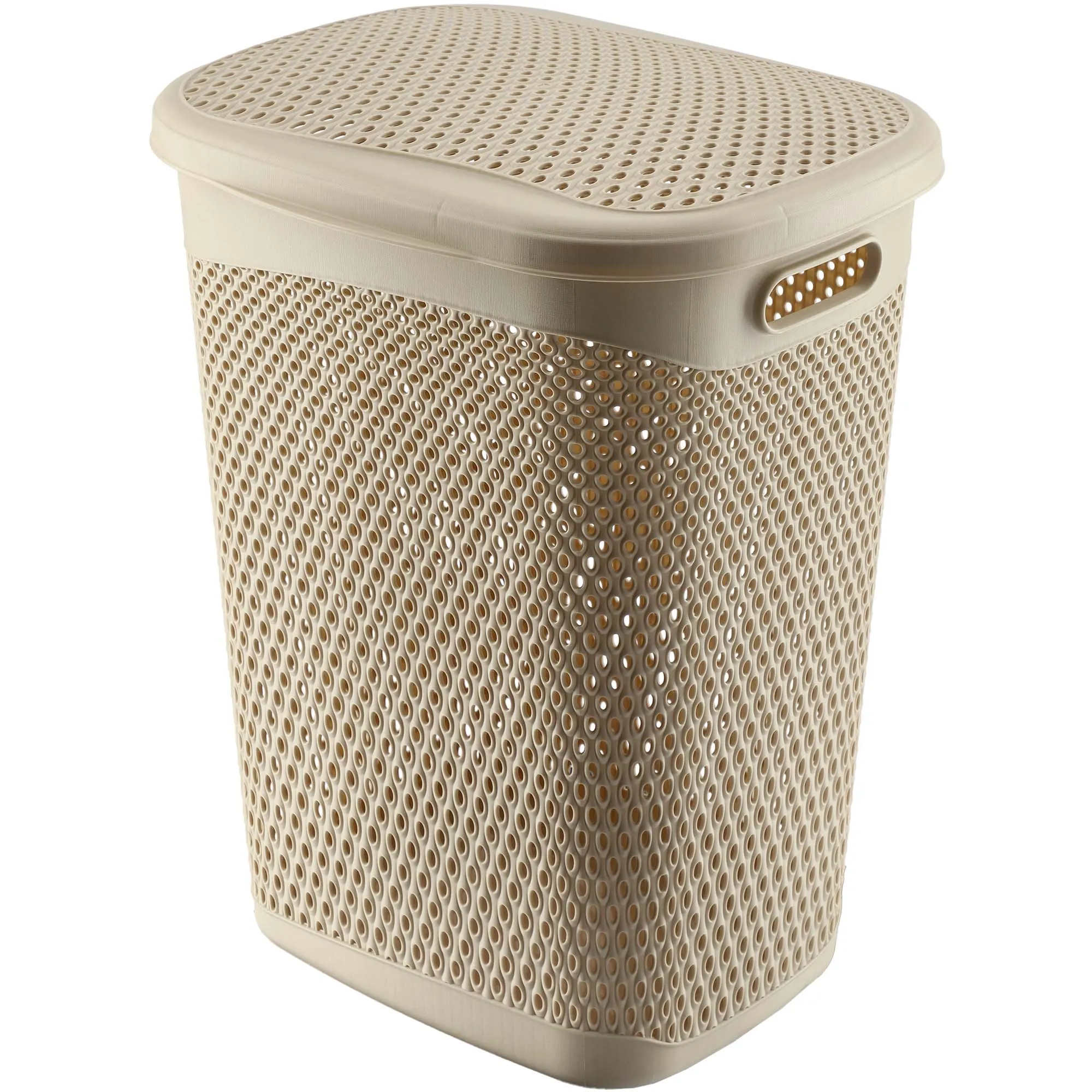 Briec skalbinių krepšys, 55 l, smėlio spalvos