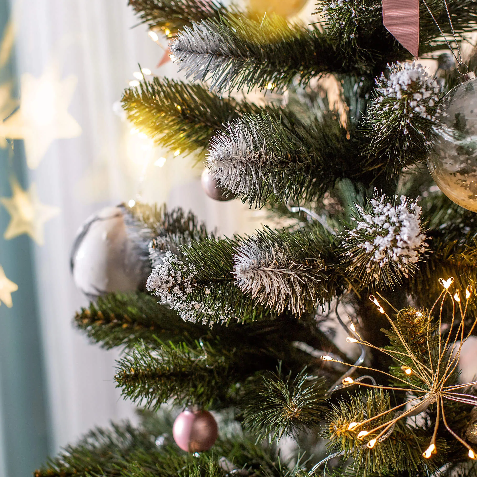 Dirbtinė Kalėdų eglutė, deimantinė pušis, Mantua, 180 cm