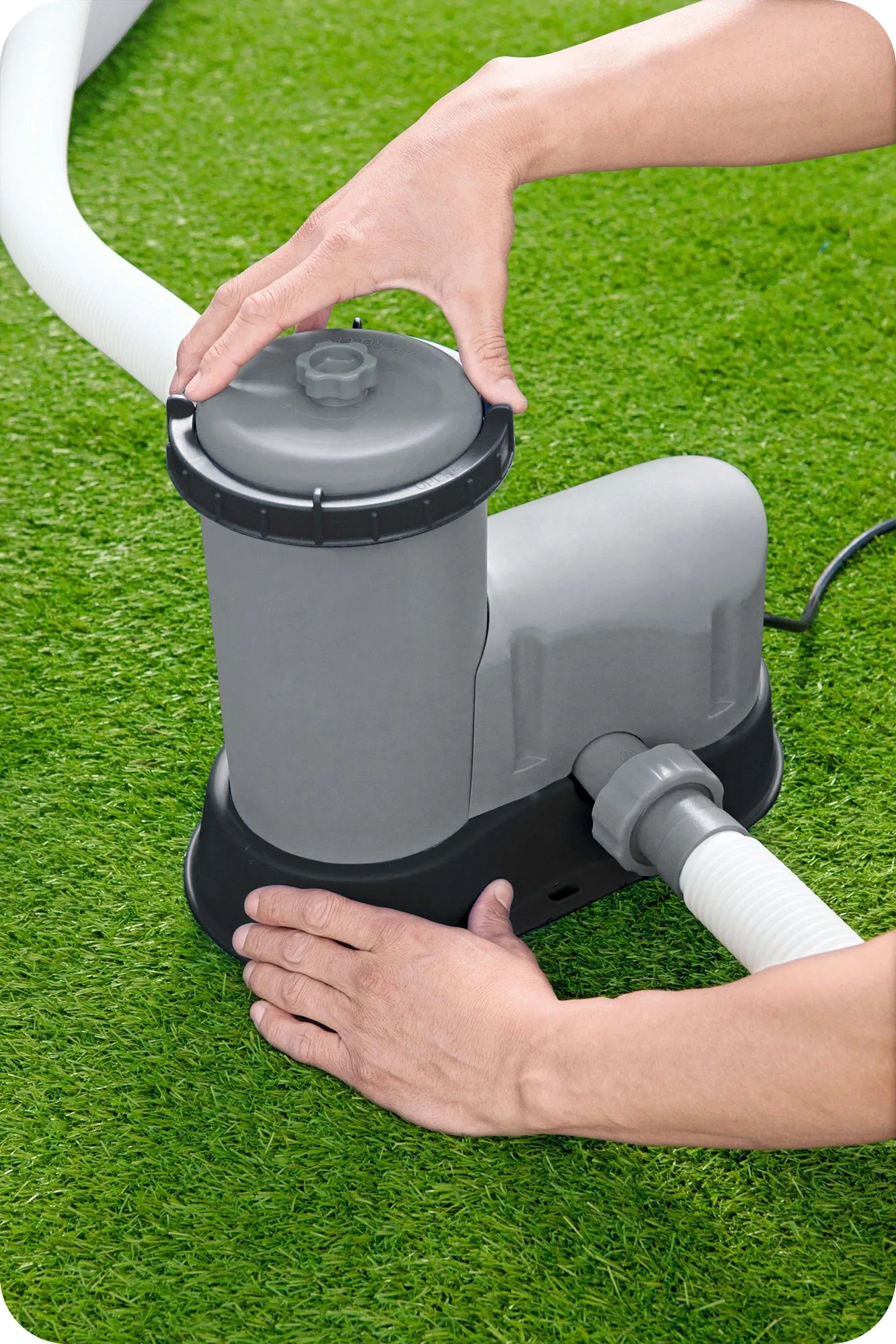 „Bestway 58389“ 5678 l/h baseino filtro pompa - nuotrauka 1