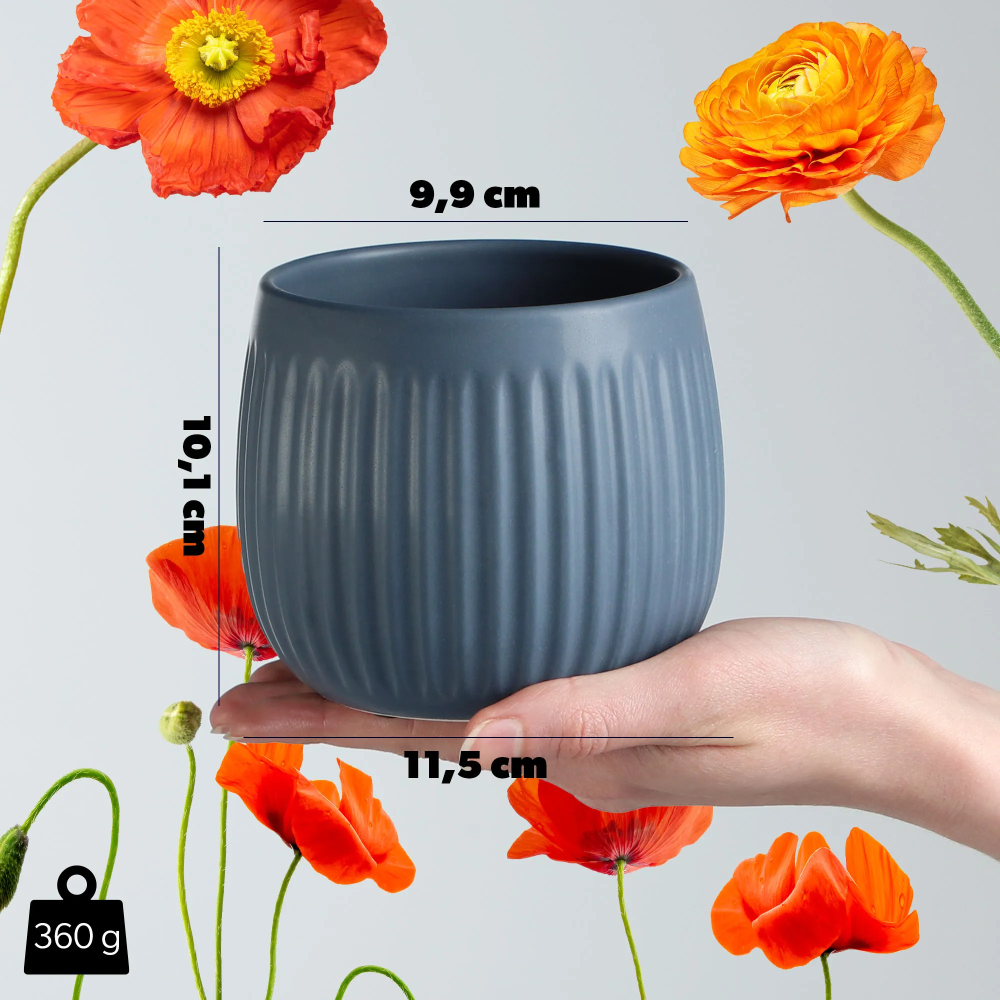 Vario keraminis dangtis 12 cm