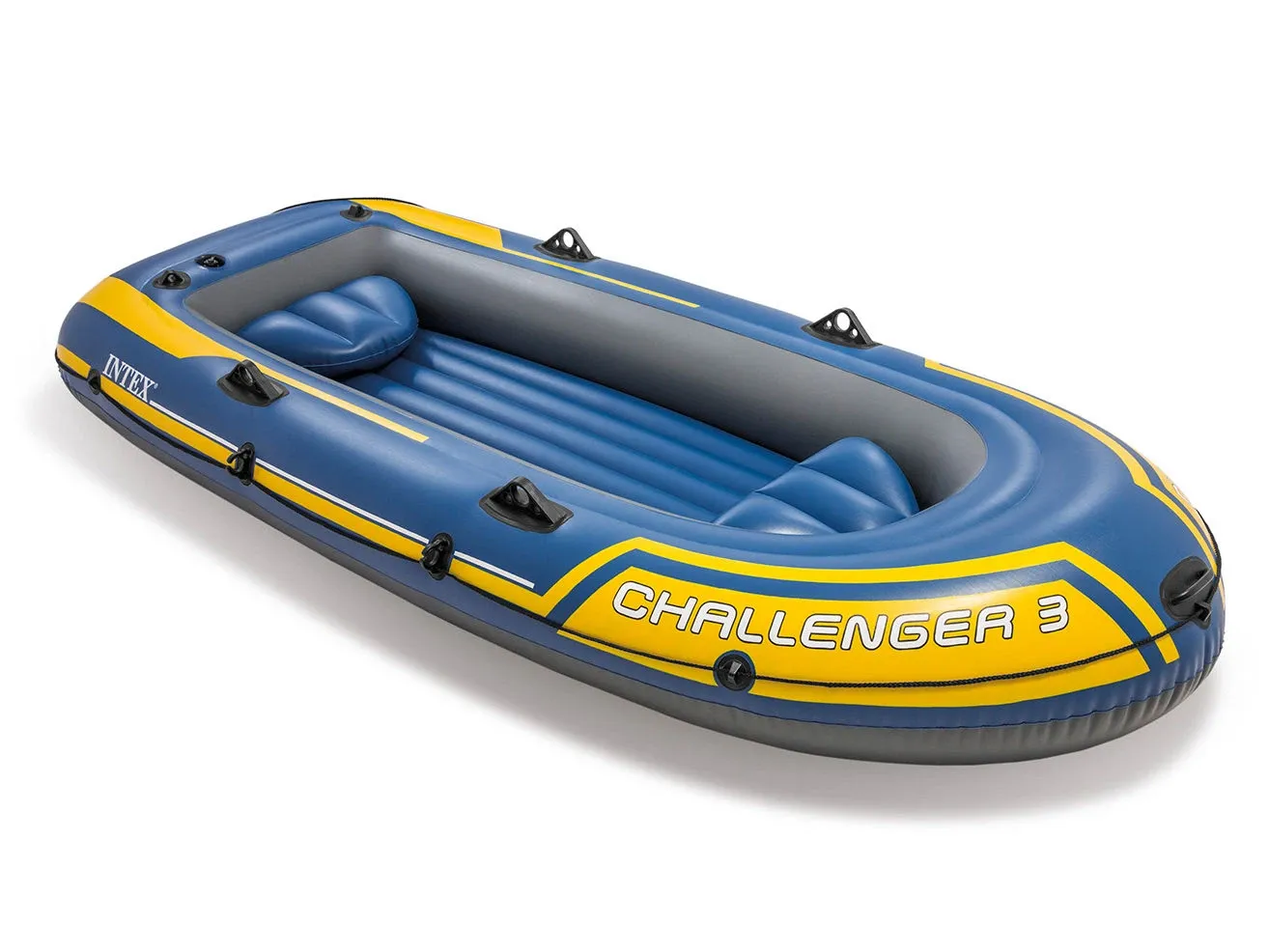 Pripučiama valtis „Challenger 3“ komplektas, 295 x 137 x 43 cm, INTEX 68370 - nuotrauka 1