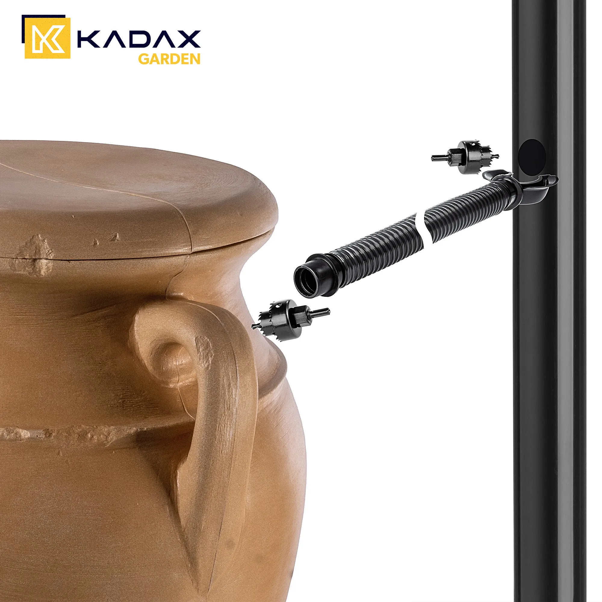 Barbat 300L lietaus vandens bakas + prijungimo komplektas