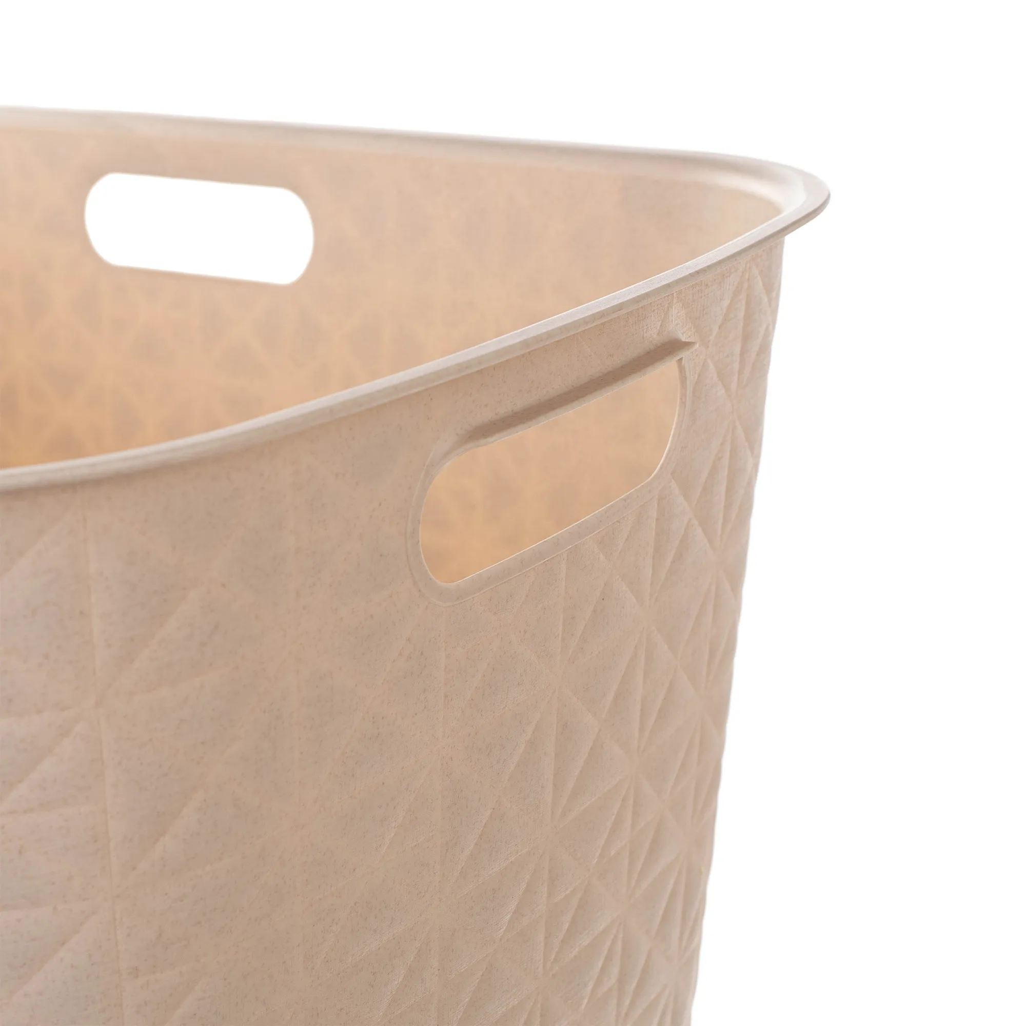 Curver Softex 45L kreminės spalvos lyginimo krepšelis