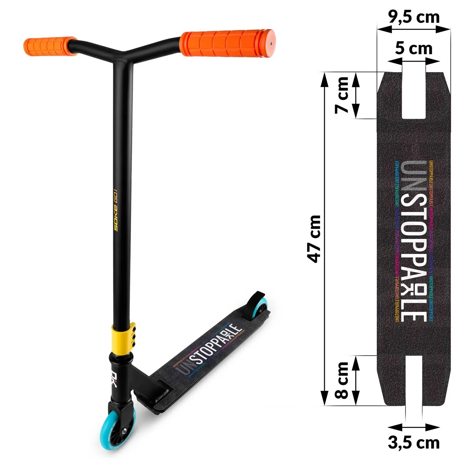 Gripą fiksuojanti juosta „Go!“ paspirtukui - Soke - nuotrauka 1