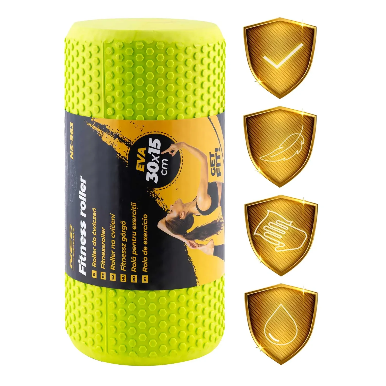 EVA mankštos volelis NS-963 žalias - nuotrauka 1