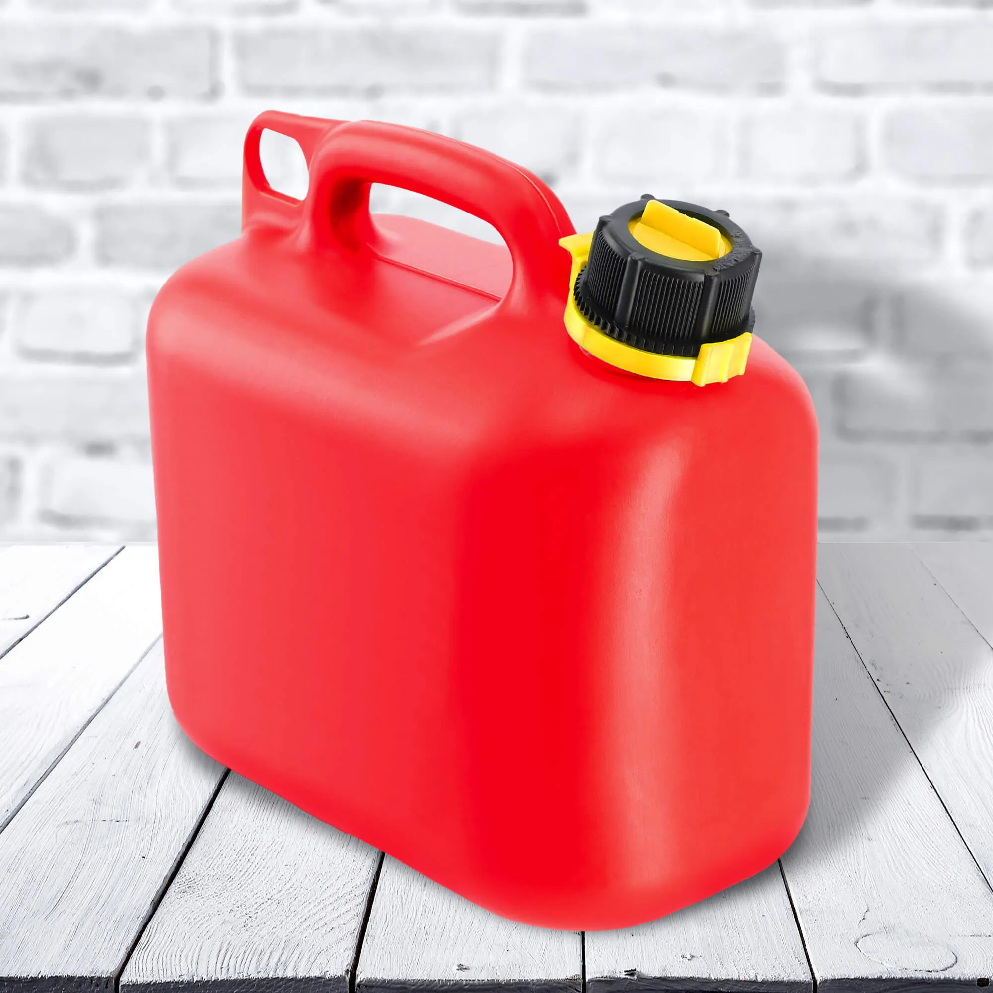 Kuro kanistras + piltuvėlis 6 l, raudonas