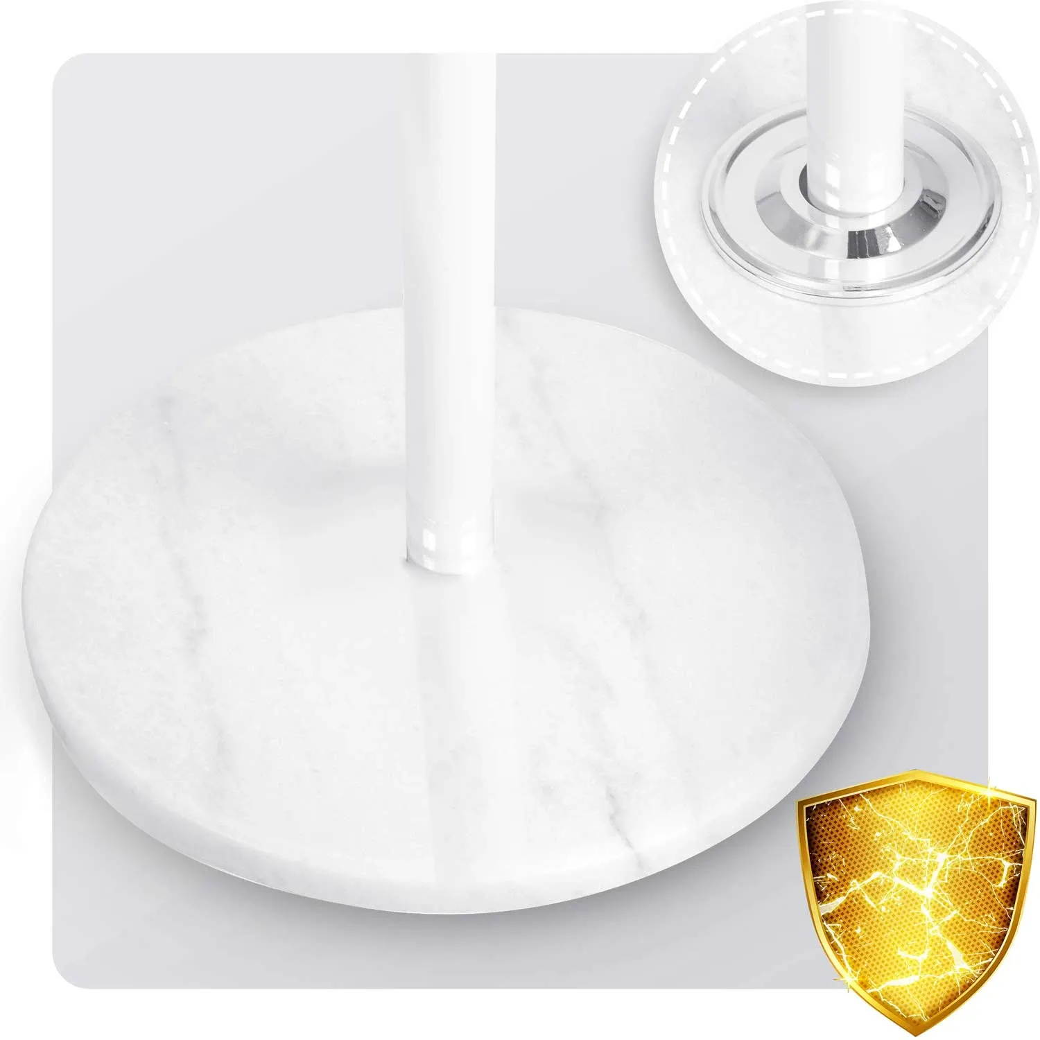 Pastatoma drabužių kabykla su marmuriniu pagrindu Massido 684101 - nuotrauka 1