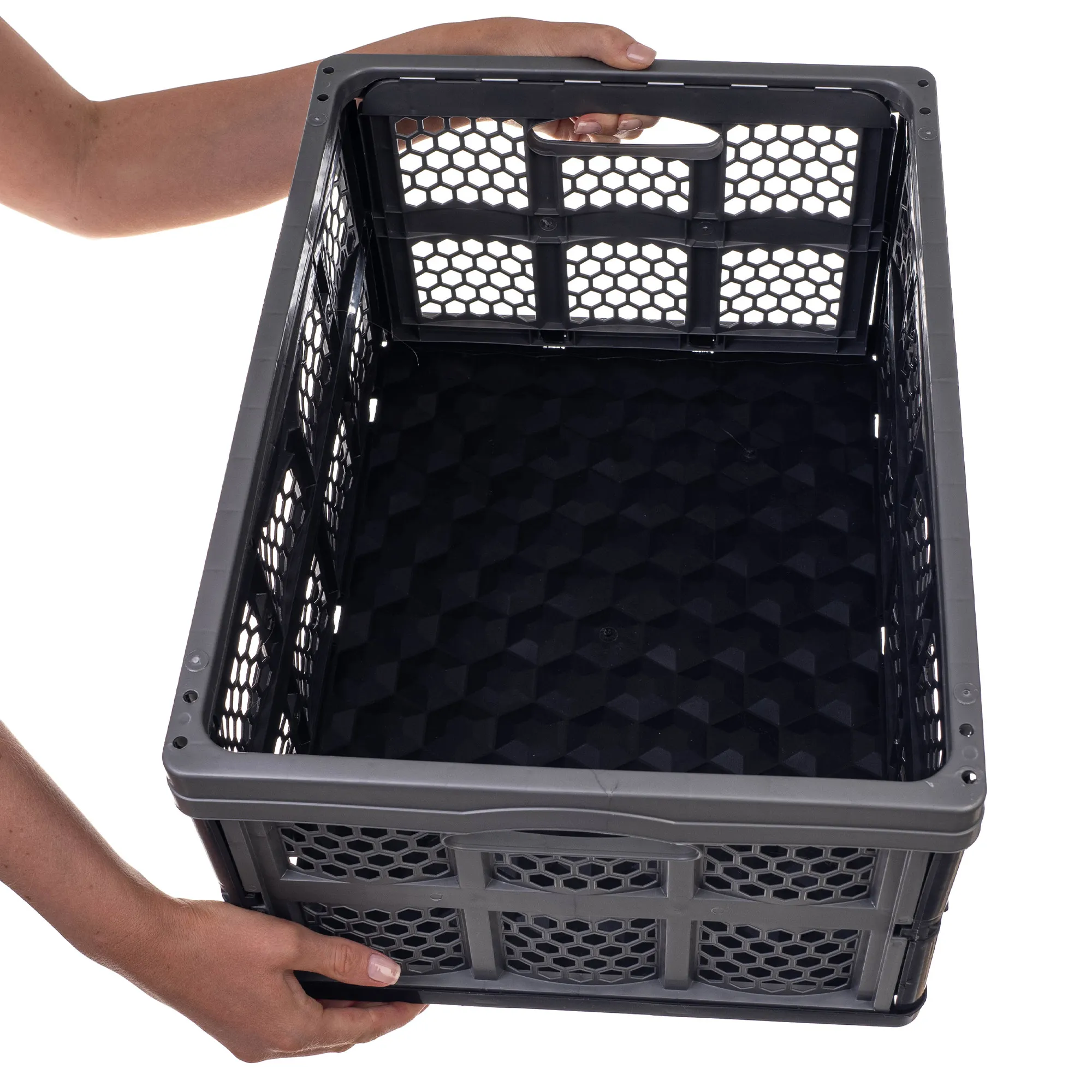 „Kamari“ 32 l sulankstoma įrankių dėžė, pilka