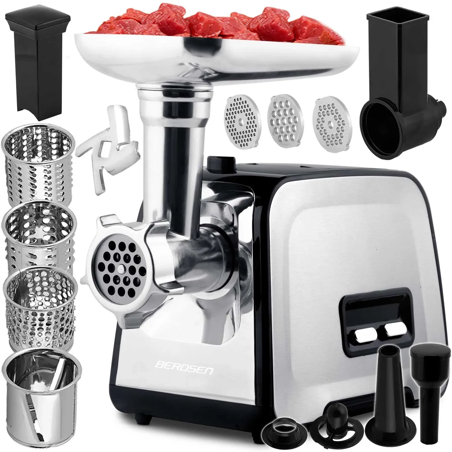 Mėsmalė BD-601B Berdsen 450/1200W - nuotrauka 1