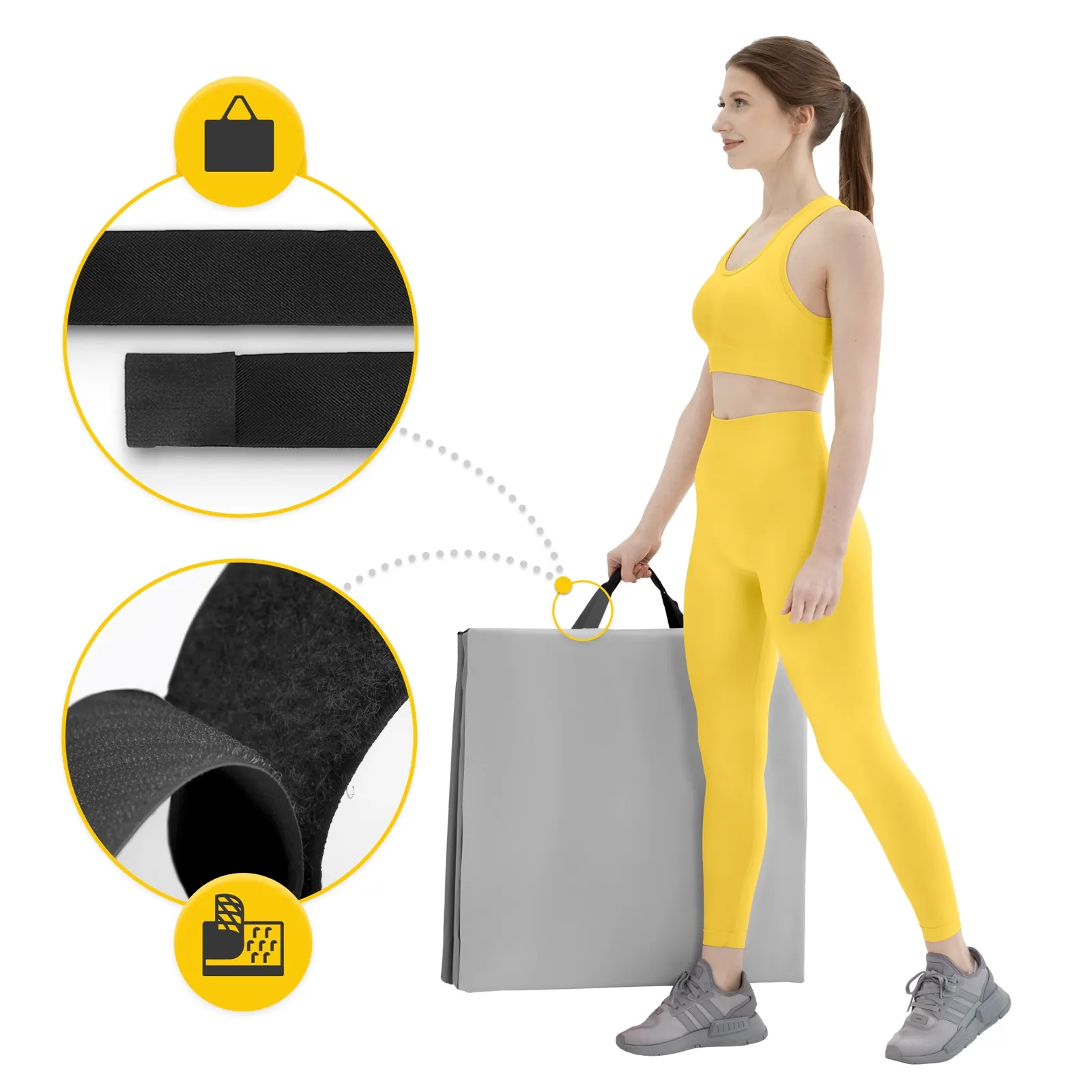 Sulankstomas gimnastikos kilimėlis