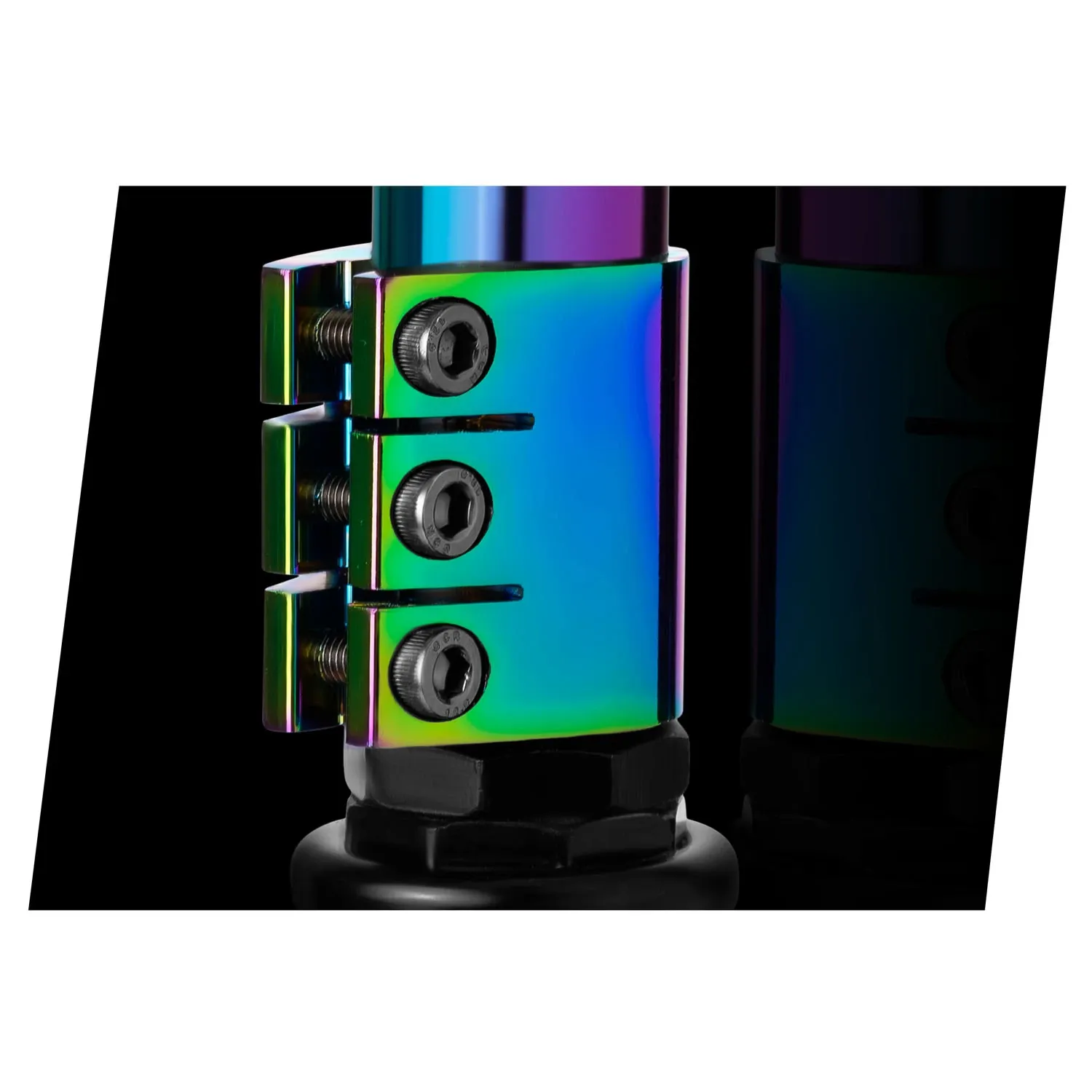 SOKE EVO gatvės juodos vaivorykštės triukų paspirtukas - nuotrauka 1